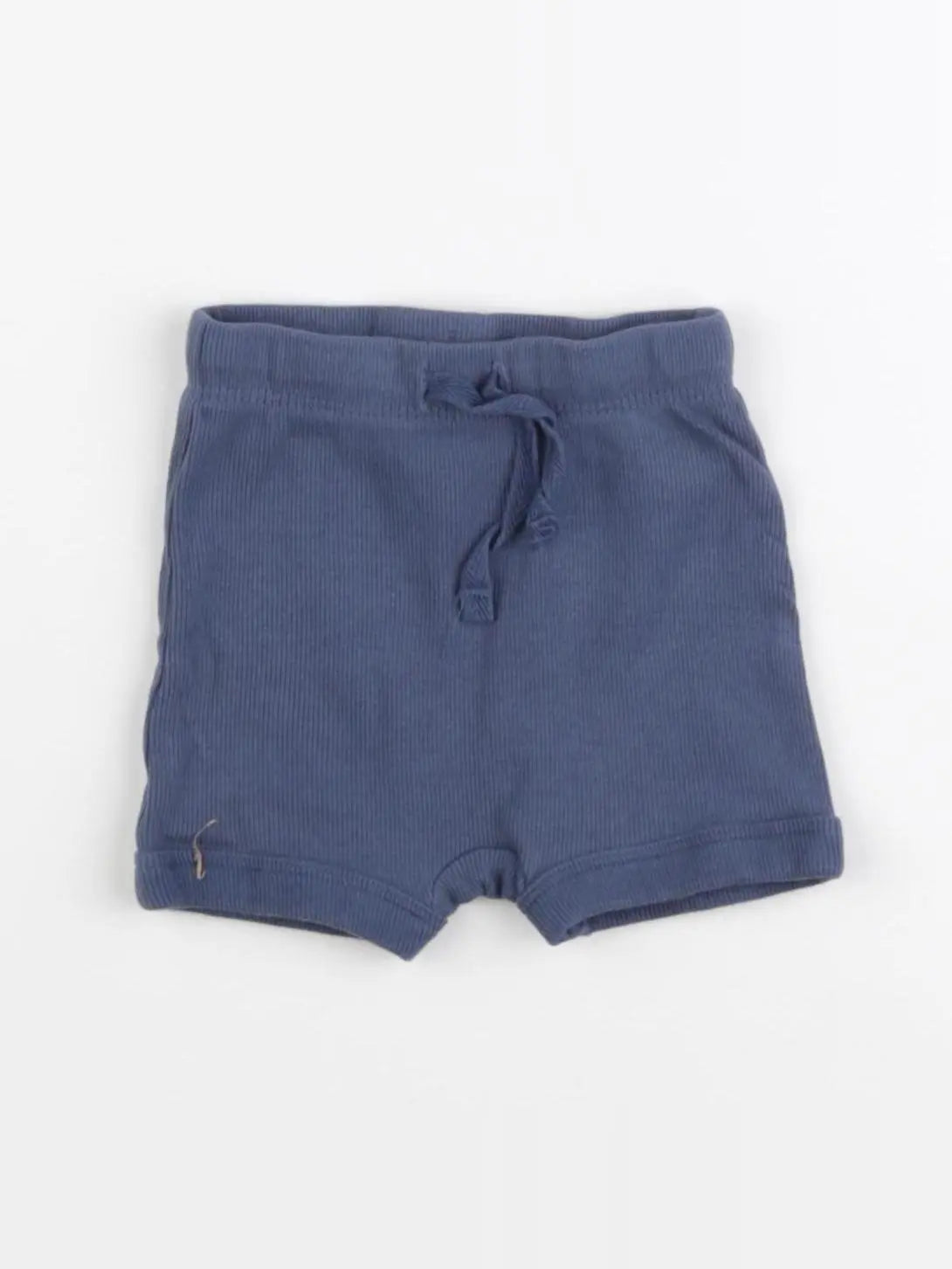 H&M - short bleu - 3 mois