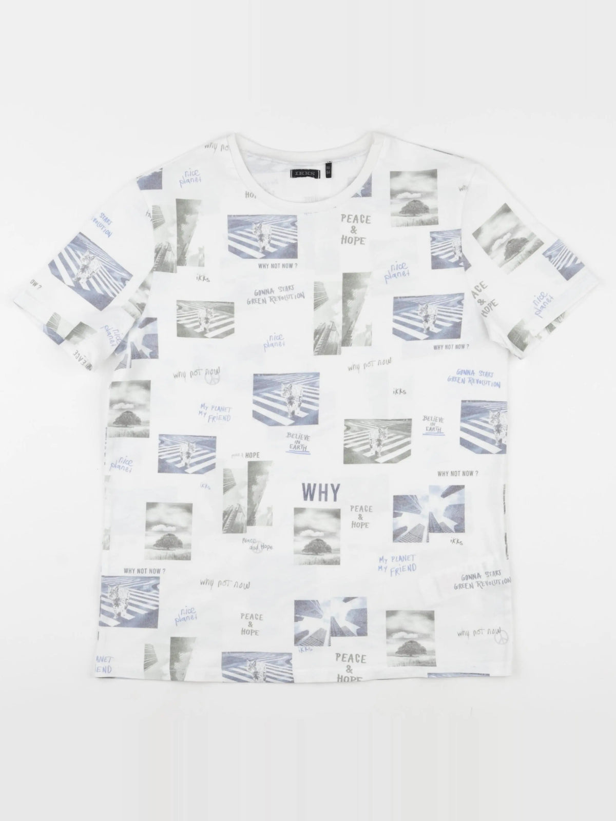 IKKS - tee-shirt blanc - 14 ans