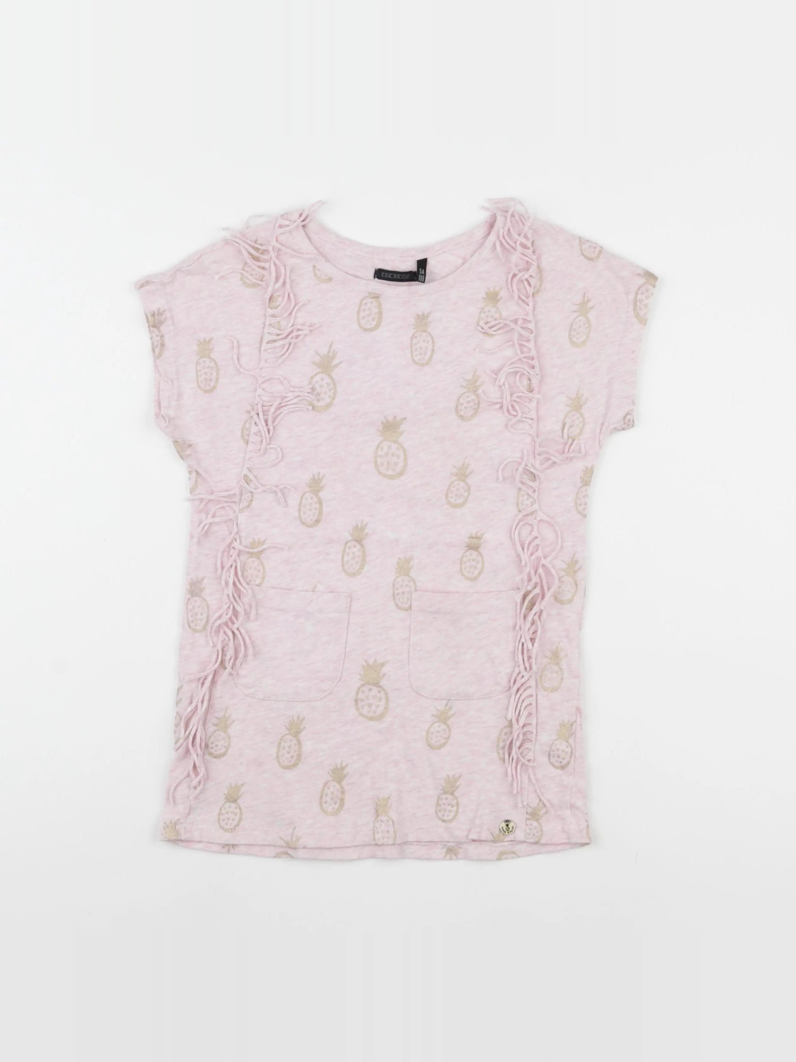 IKKS - tee-shirt rose - 5 ans