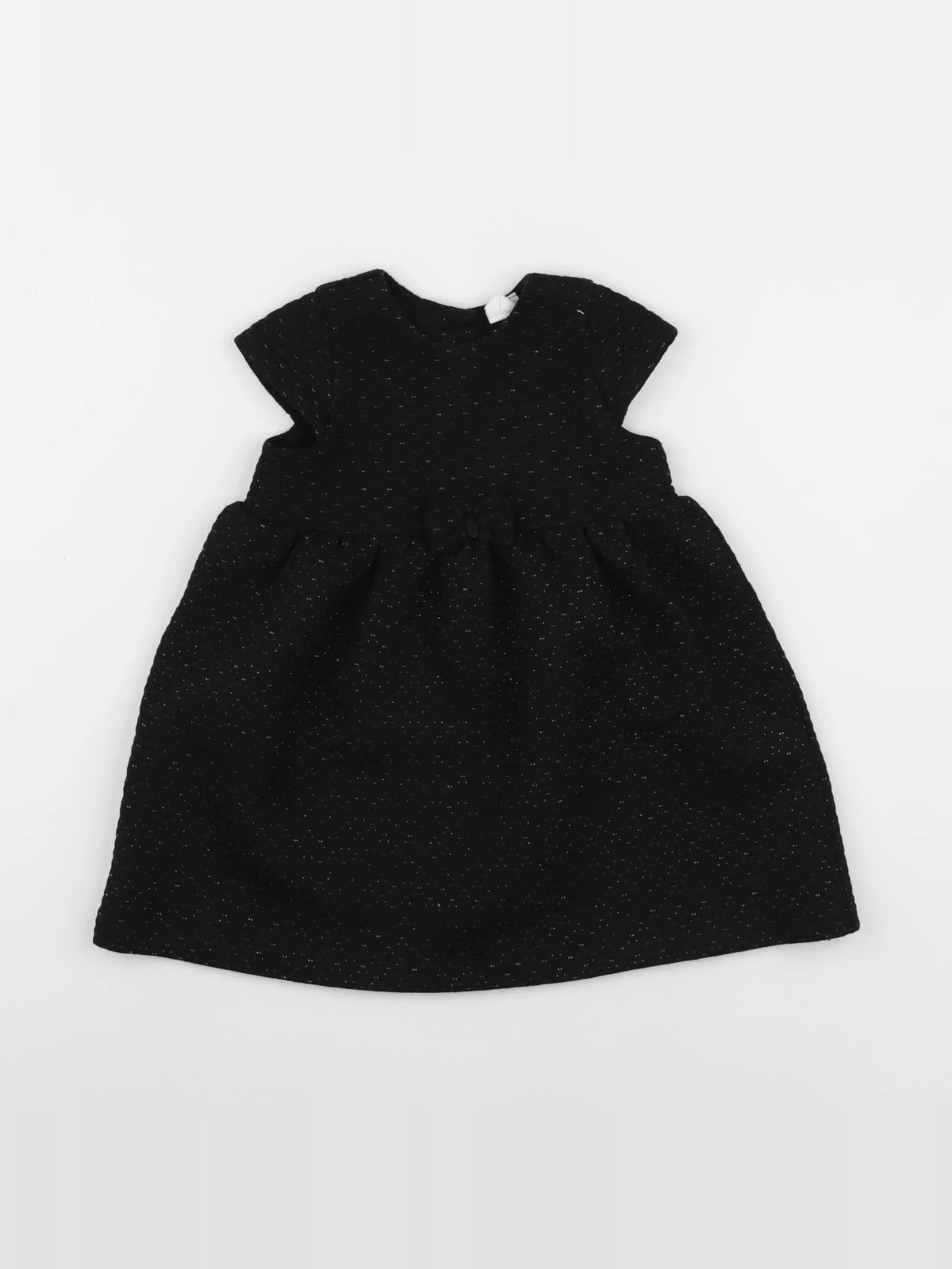 H&M - robe noir - 9/12 mois