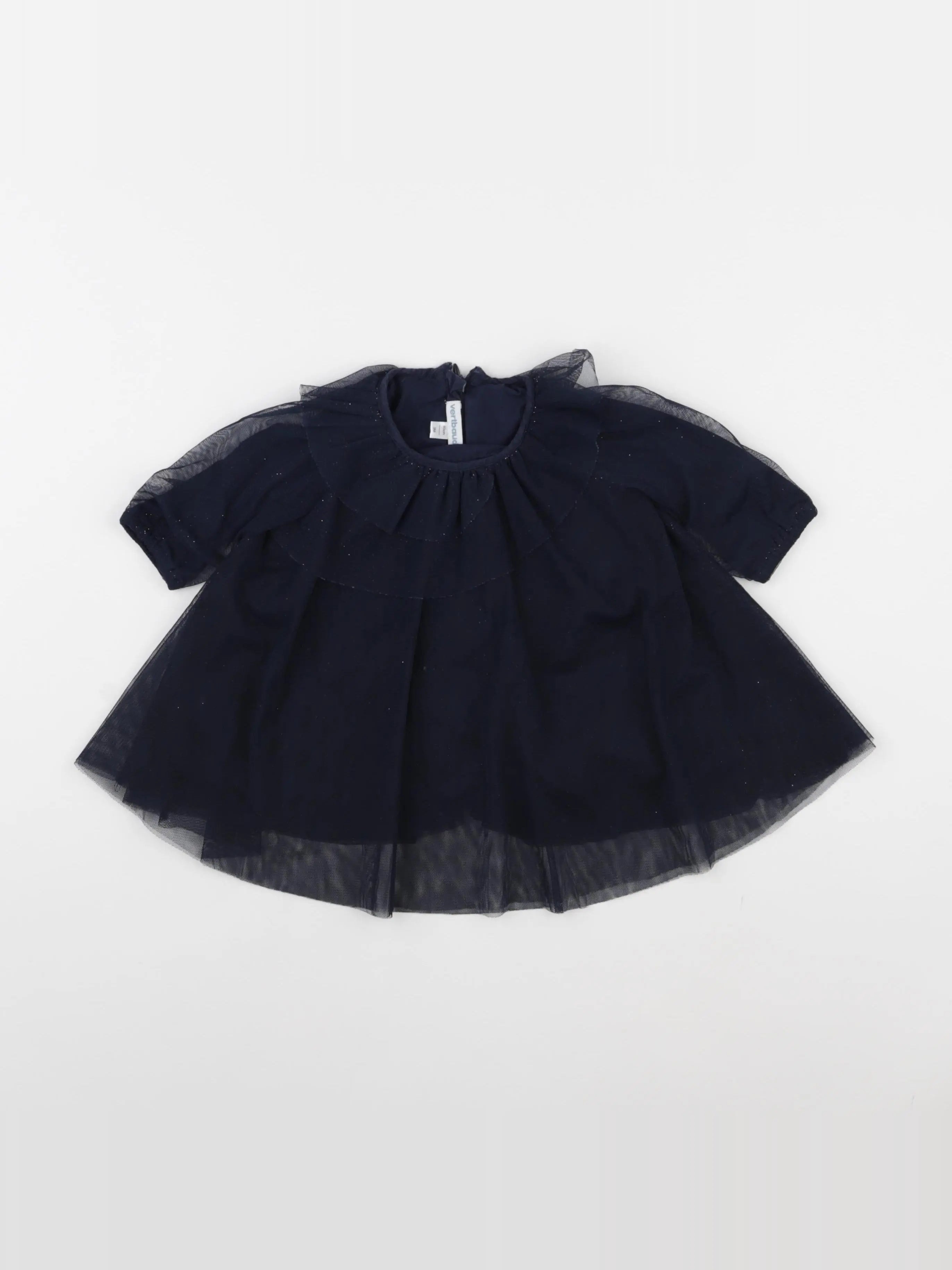 Vertbaudet - robe bleu - 3 mois