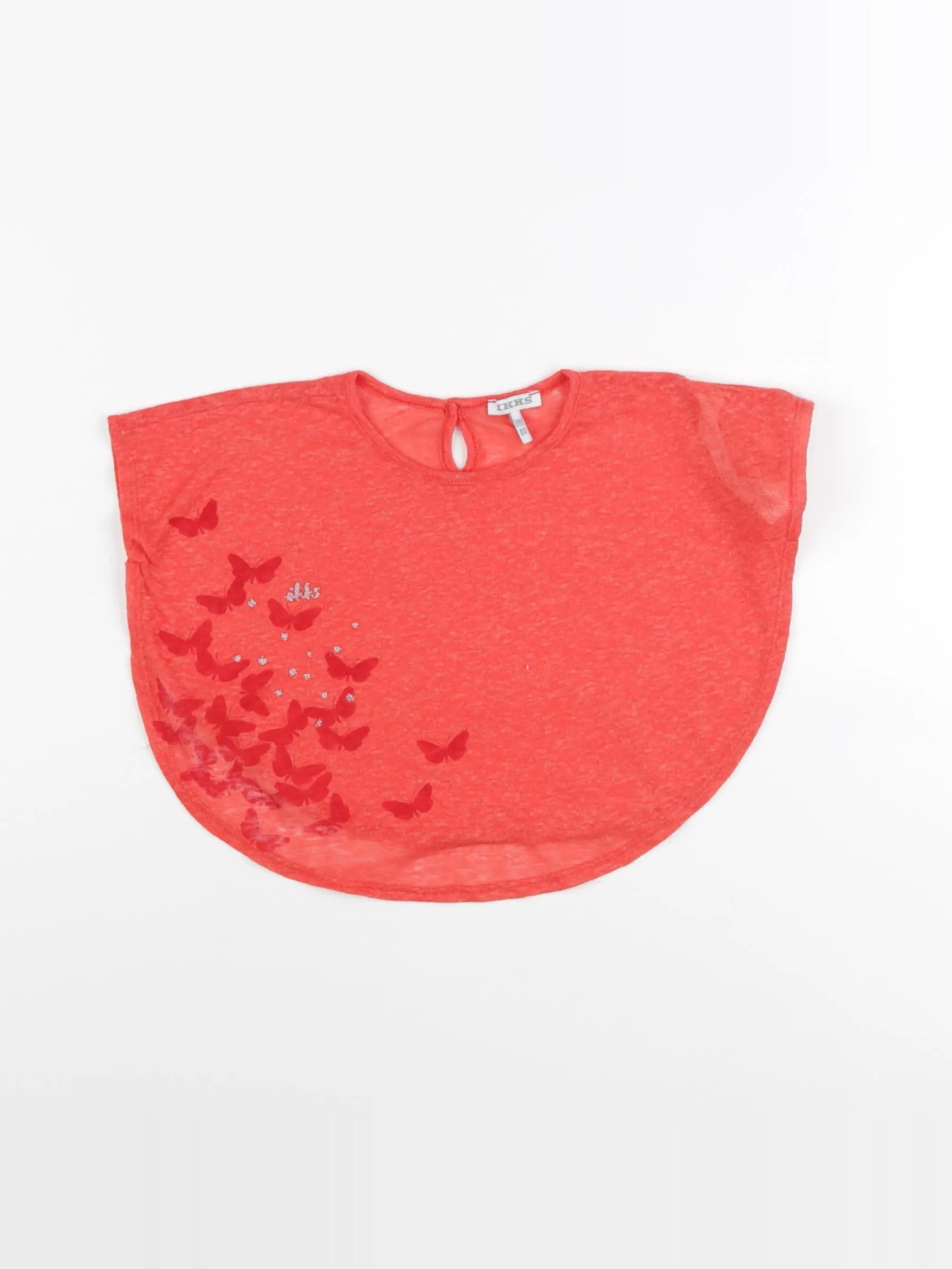 IKKS - tee-shirt rouge - 18 mois