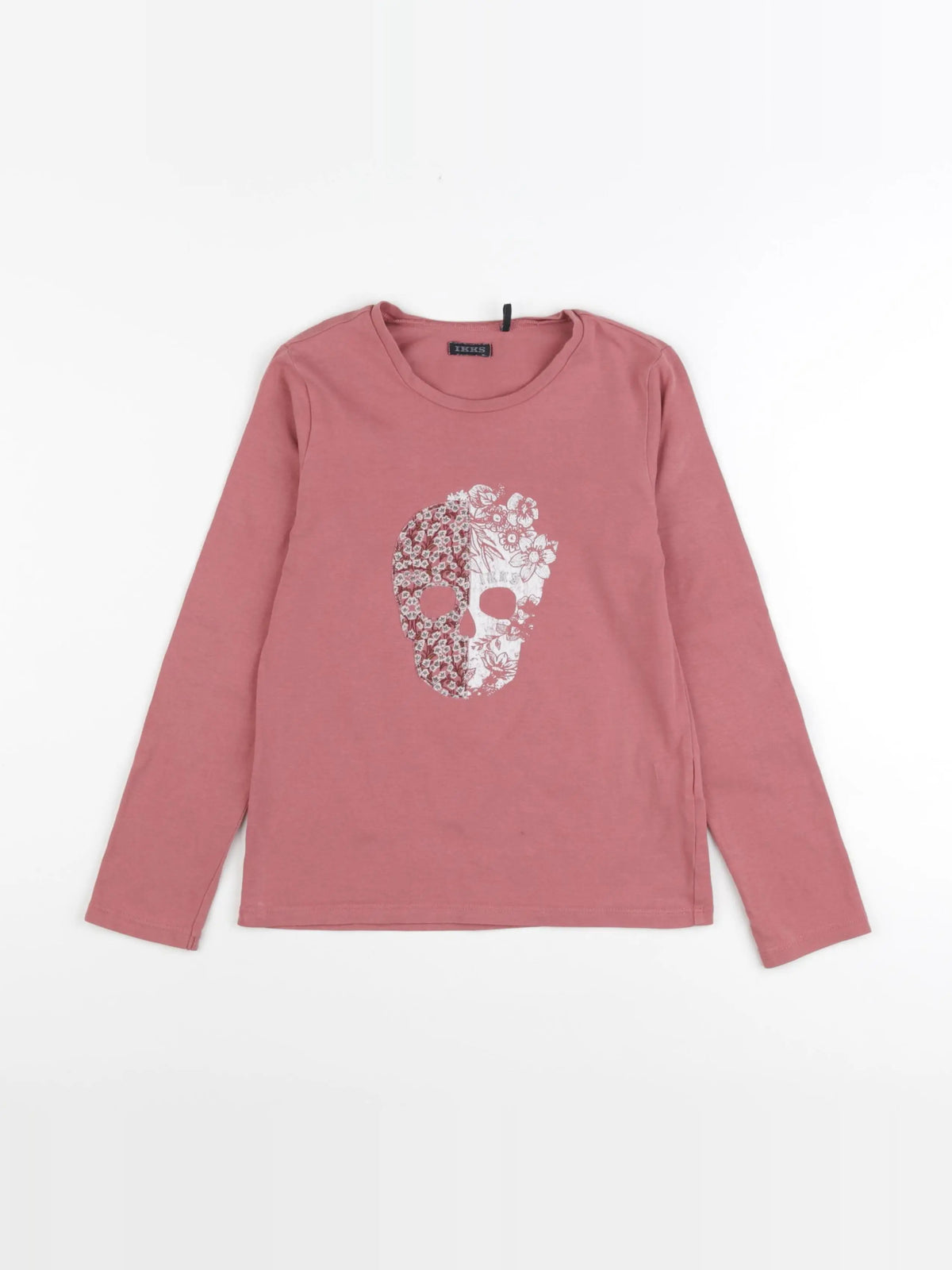 IKKS - tee-shirt rose - 8 ans