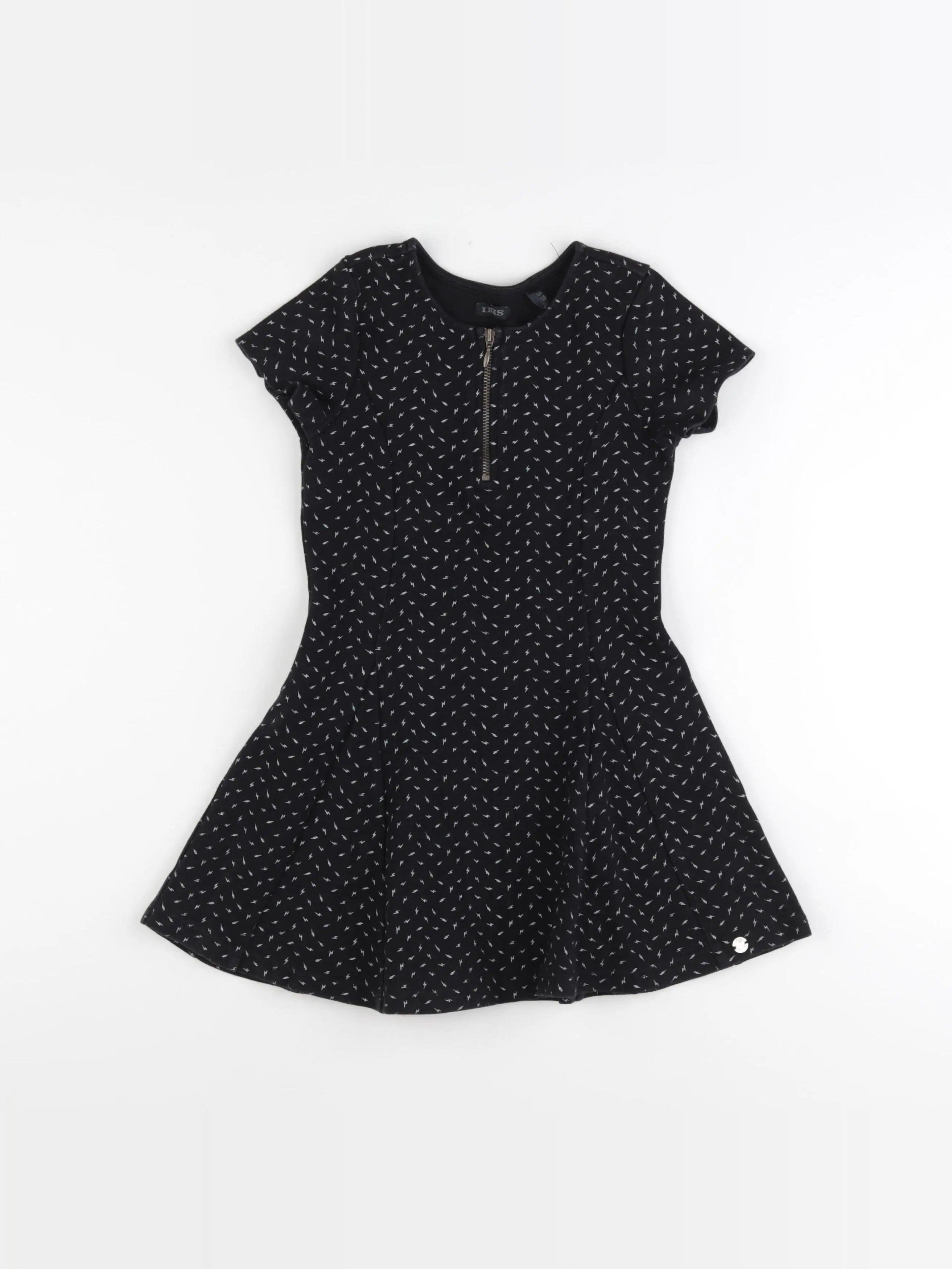 IKKS - robe noir - 5 ans