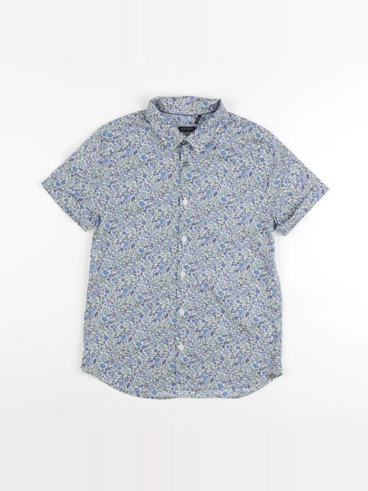 IKKS - chemise bleu - 10 ans