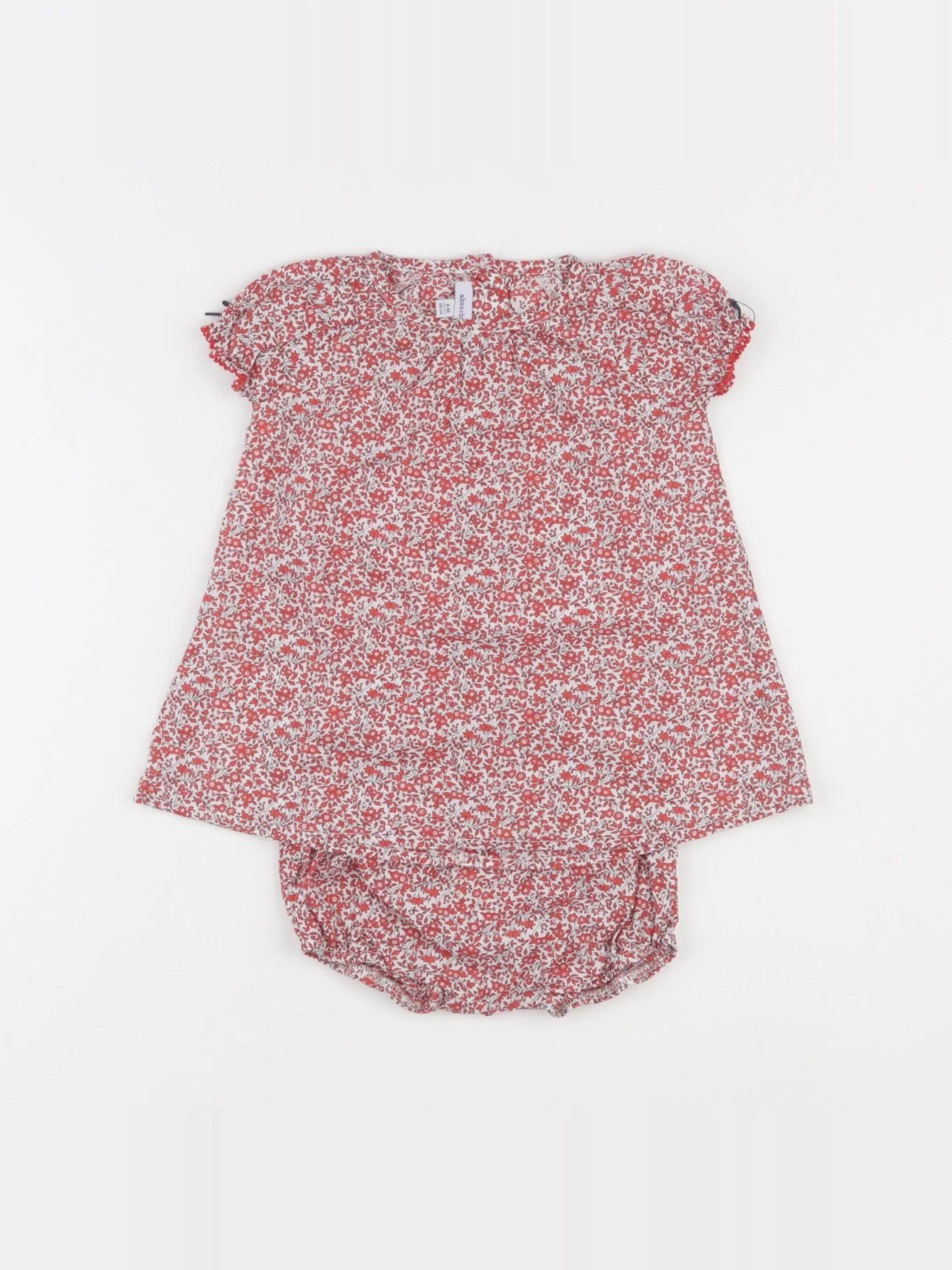 Absorba - robe rouge - 6 mois