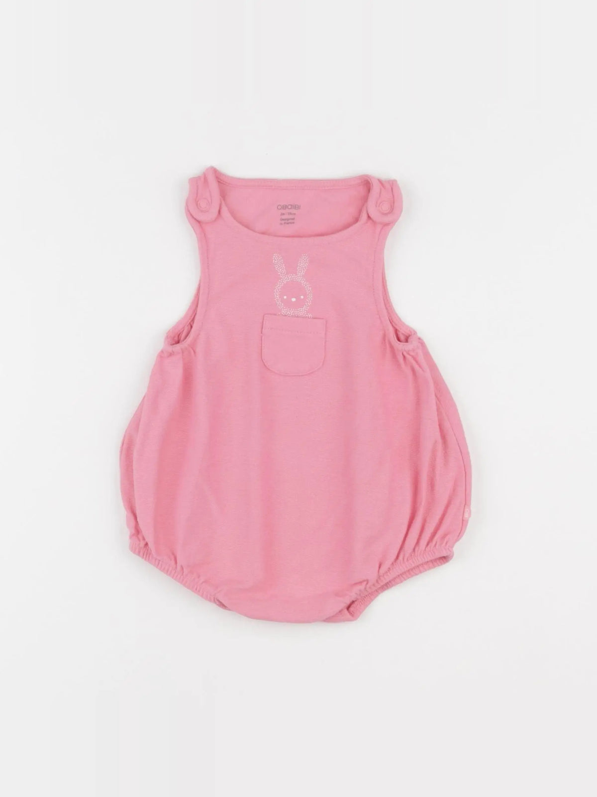 Obaïbi - combinaison rose - 3 mois