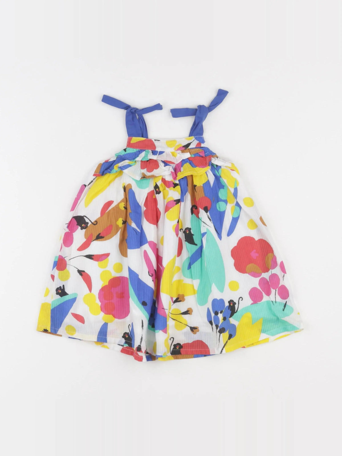 Catimini - robe multicolore - 12 mois
