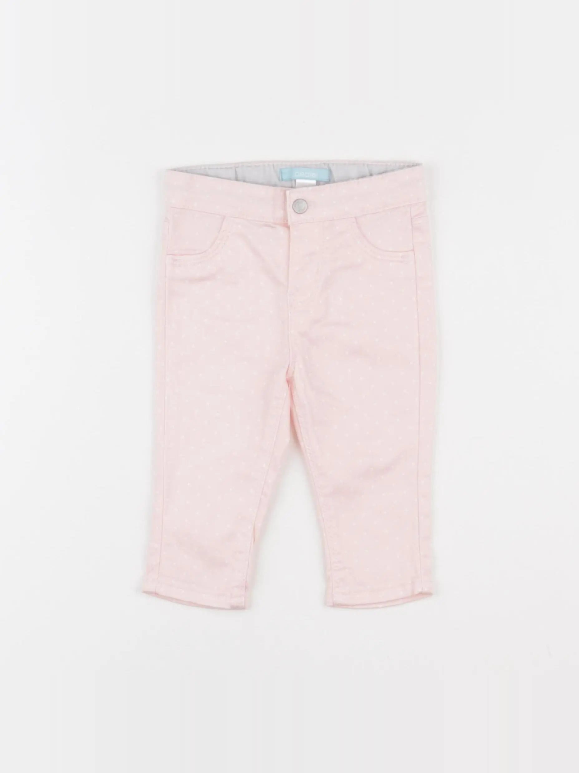 Obaïbi - pantalon rose - 6 mois