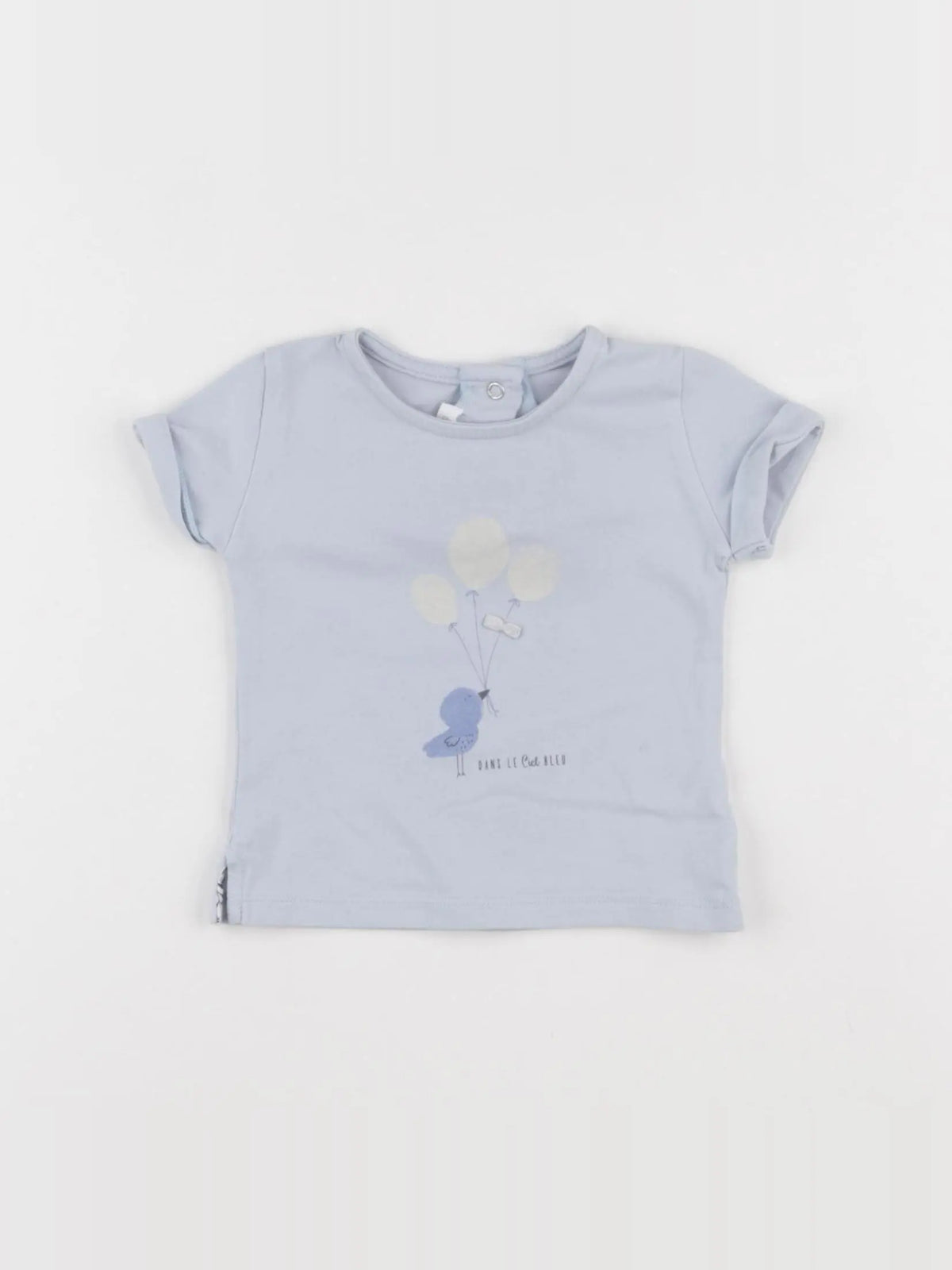 Absorba - tee-shirt bleu - 6 mois