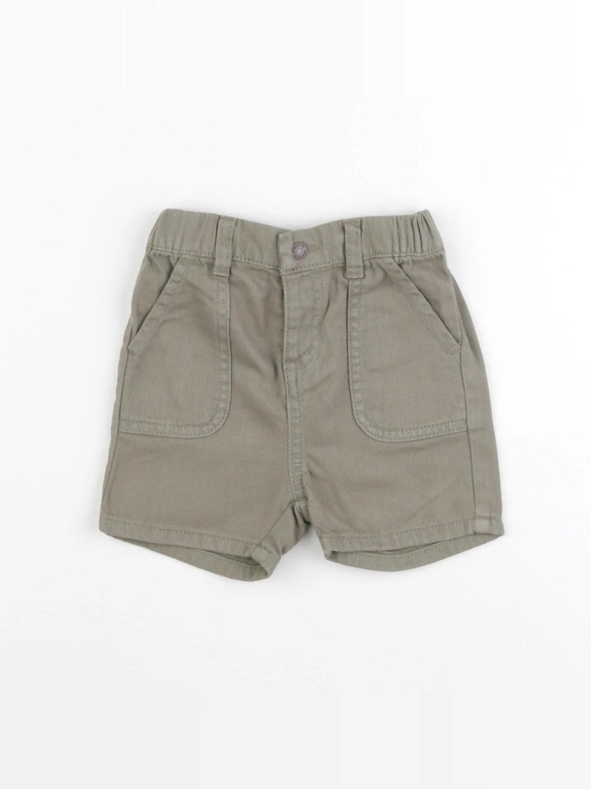 Vertbaudet - short vert - 9 mois