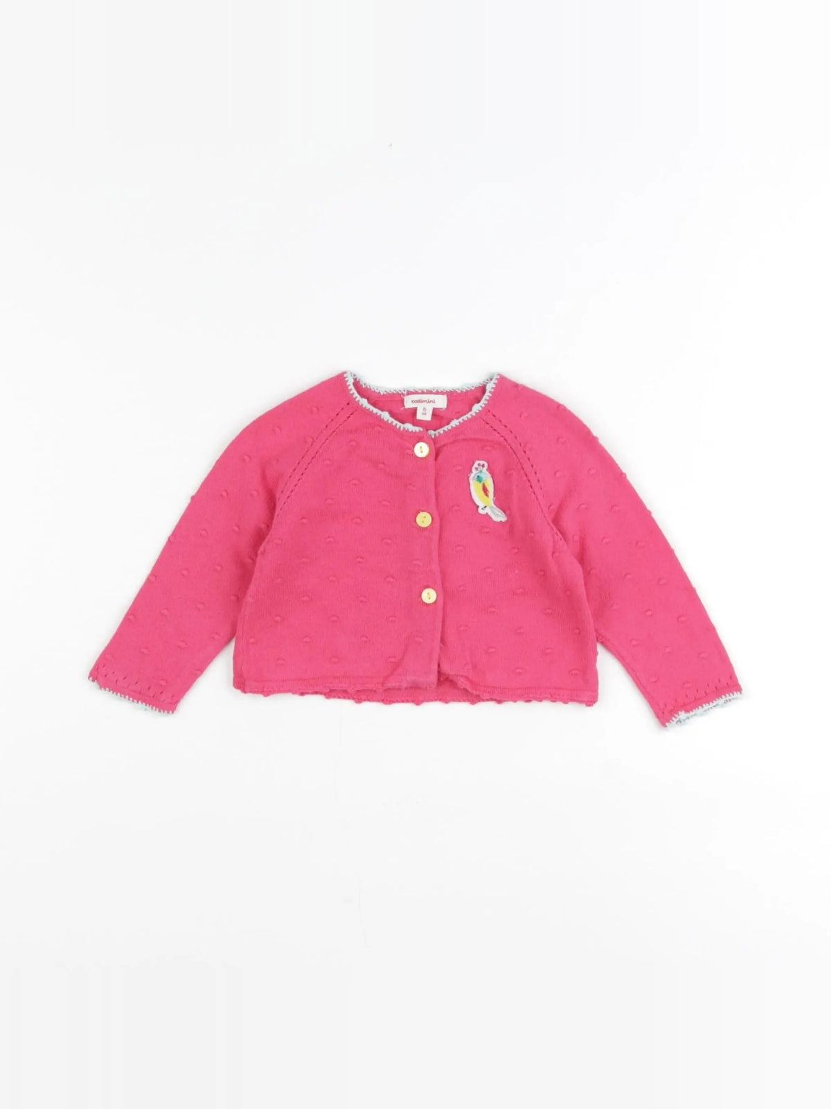 Catimini - gilet rose - 6 mois