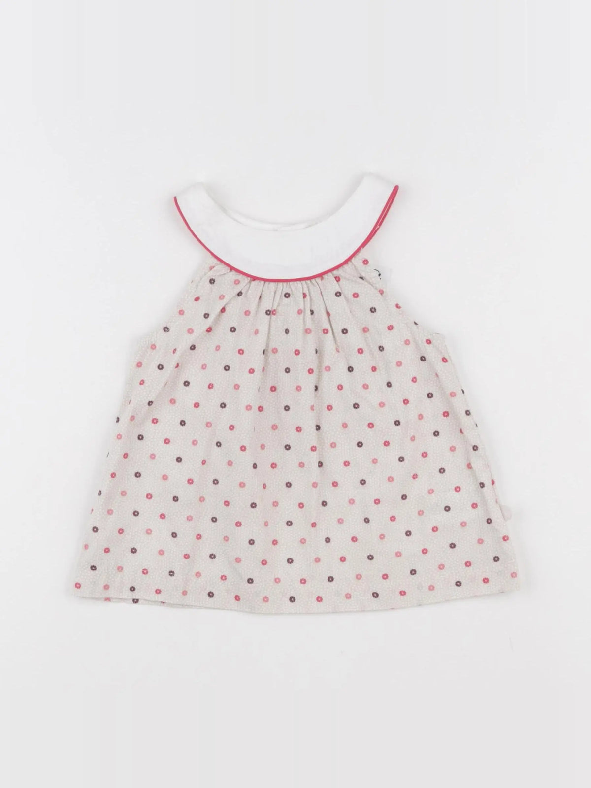 Obaïbi - blouse beige - 6 mois