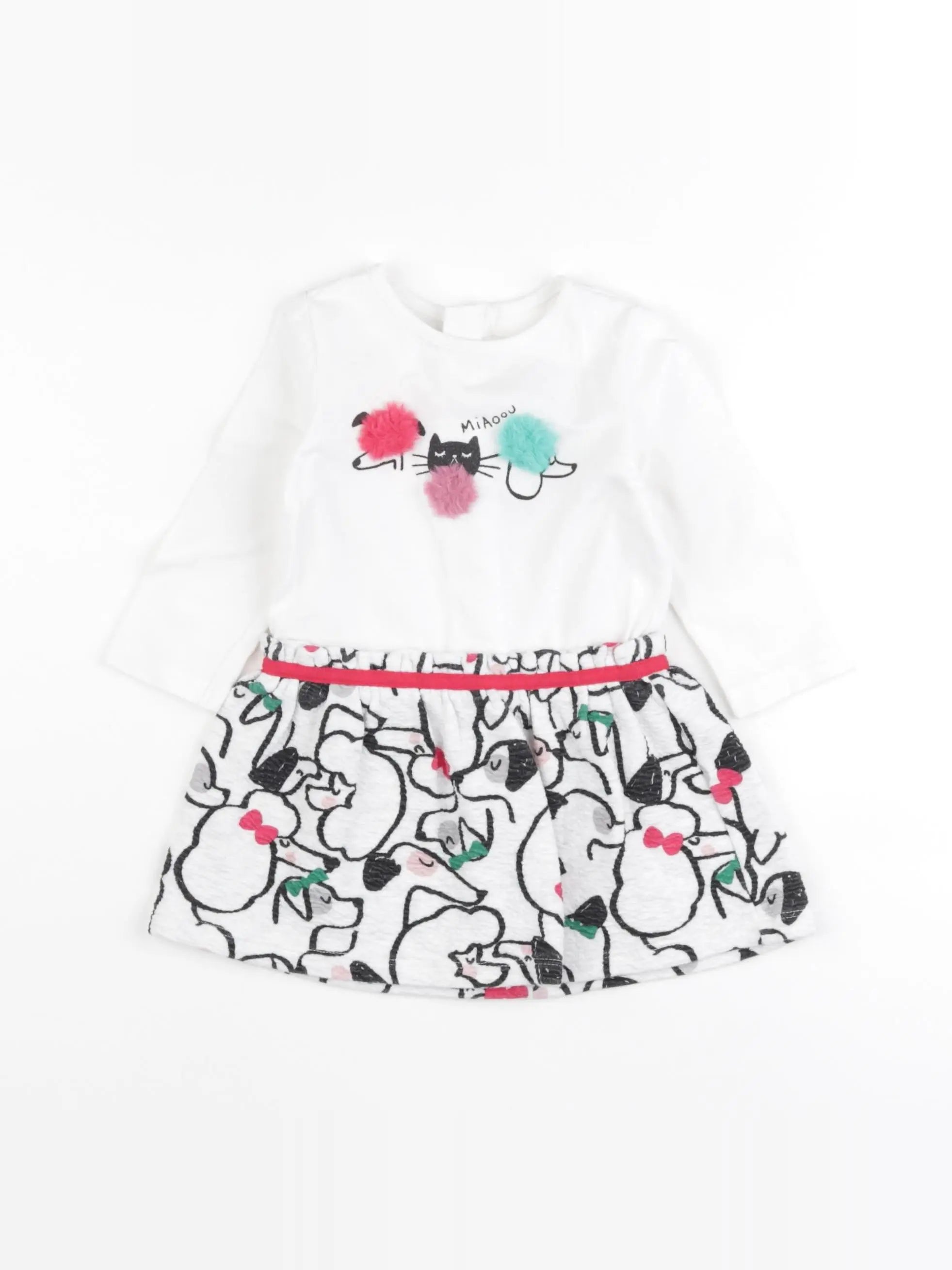 Catimini - robe multicolore - 9 mois