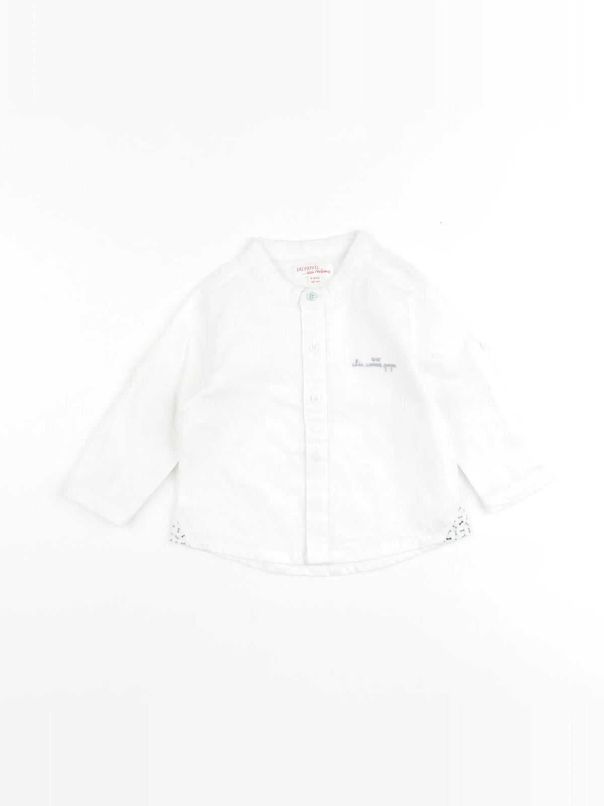 DPAM - chemise blanc - 6 mois