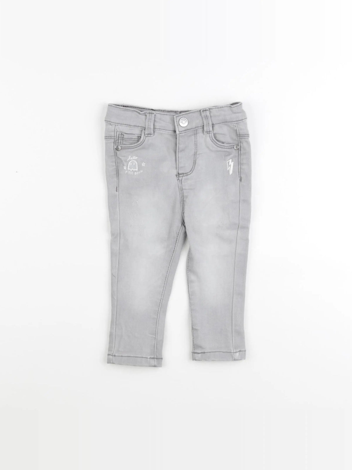 Tape à l'oeil - jegging gris - 9 mois