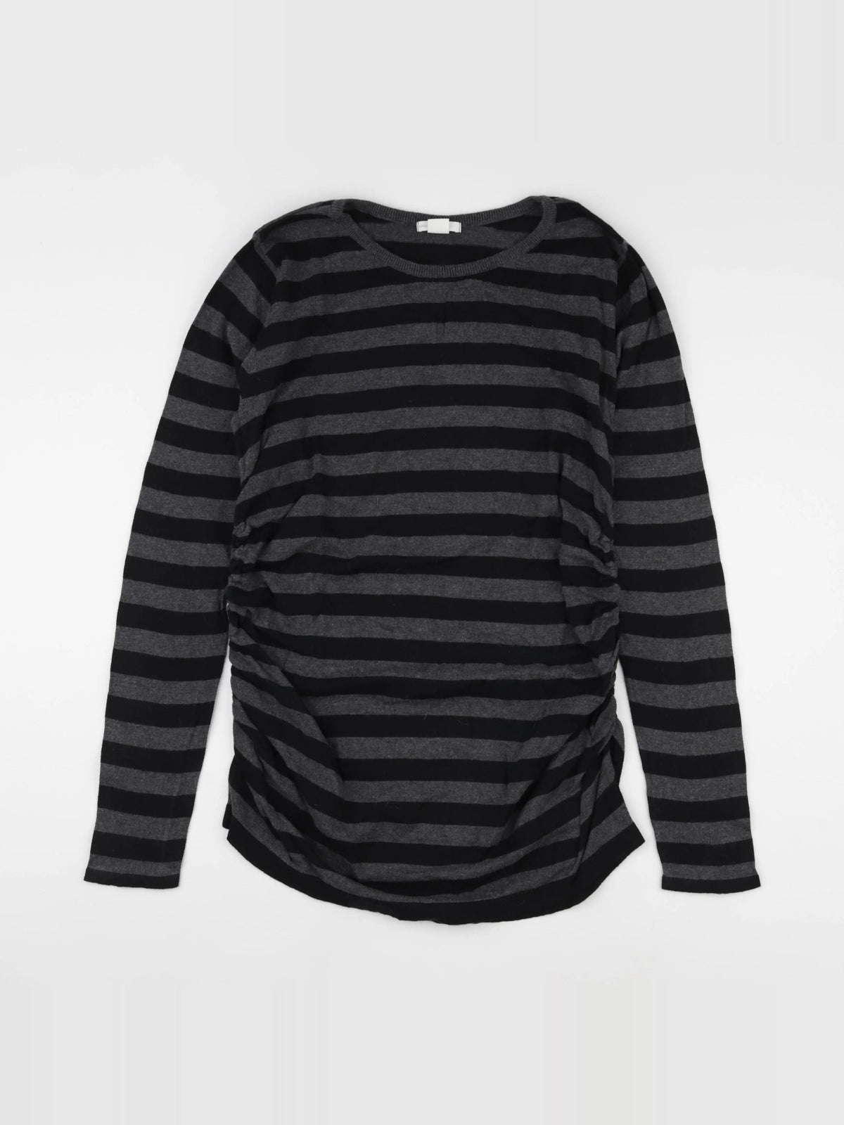 H&M - pull grossesse gris, noir - 44 à 46