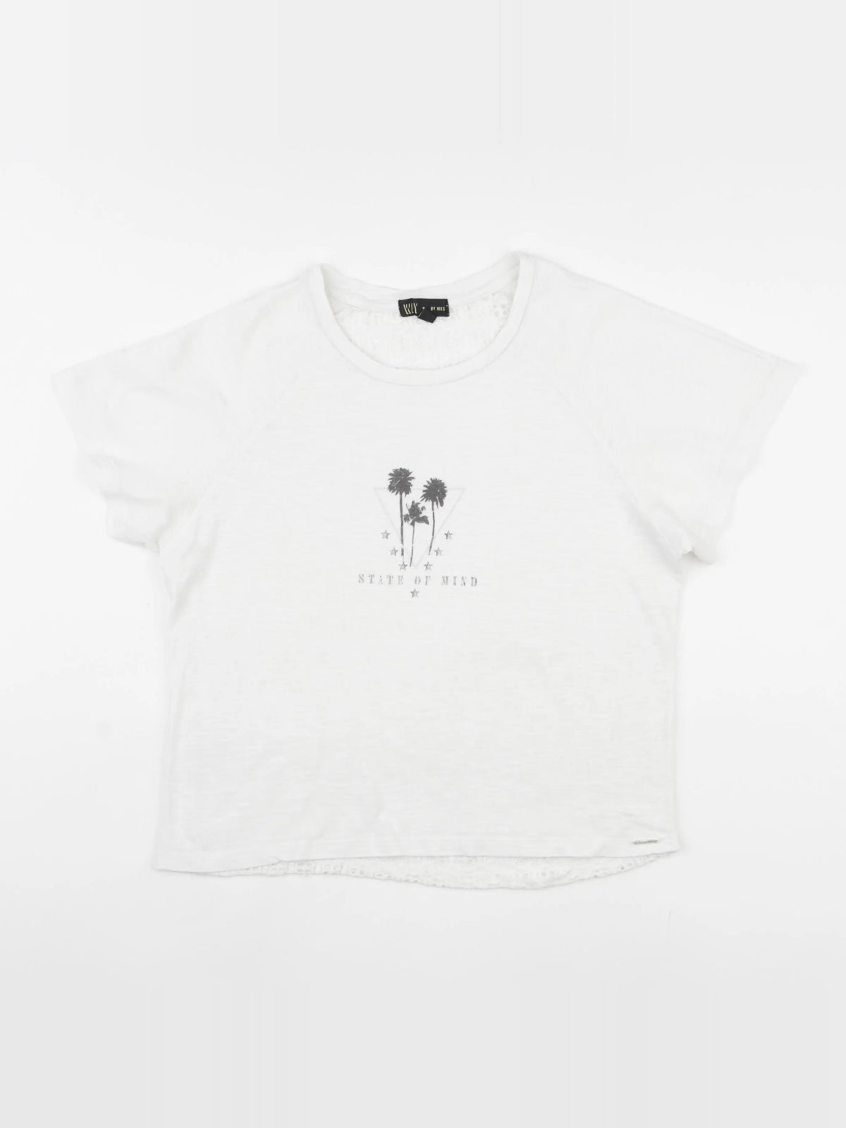 IKKS - tee-shirt blanc - 12 ans