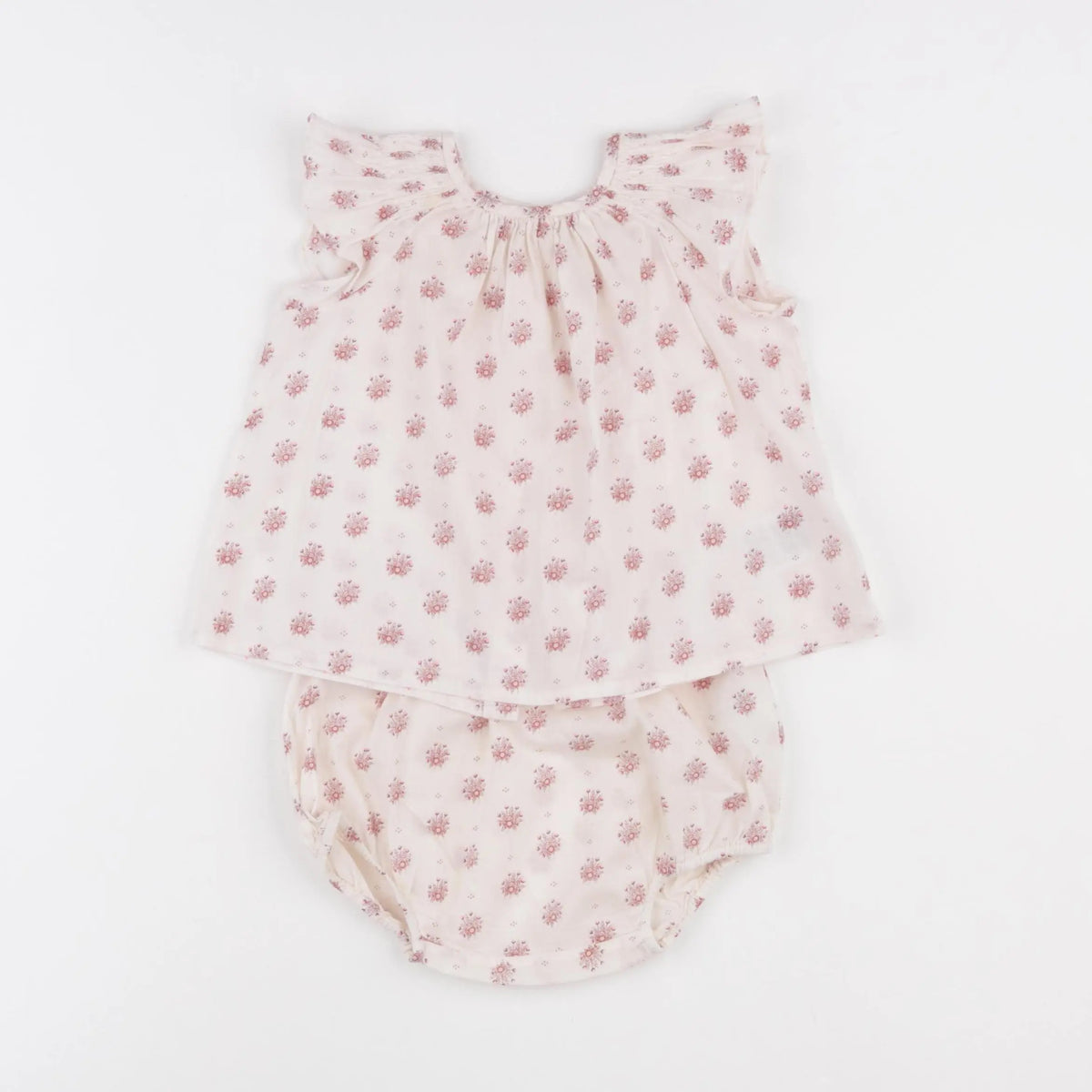 Bonpoint - pyjama coton rose - 12 mois