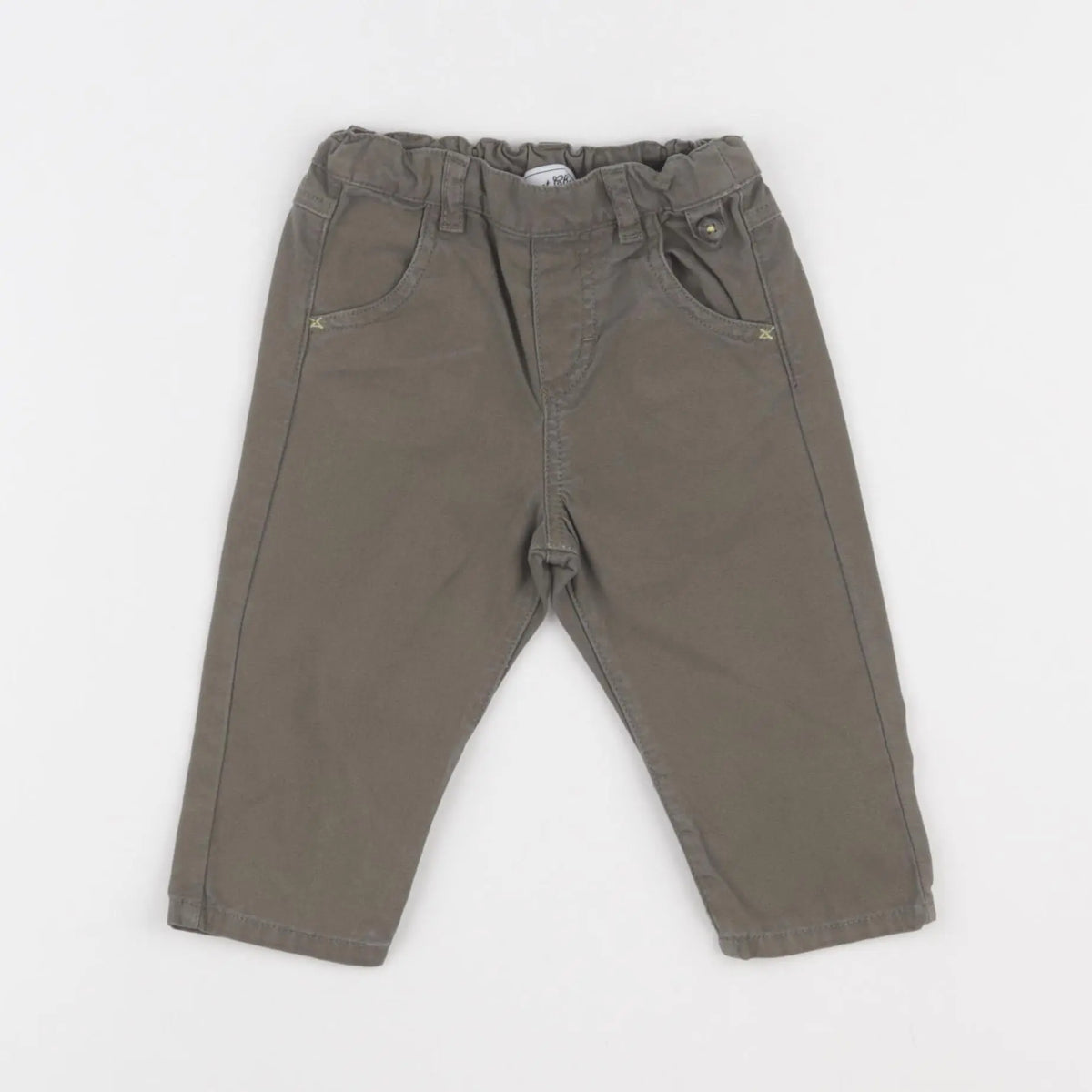 Tartine & Chocolat - pantalon vert - 6 mois