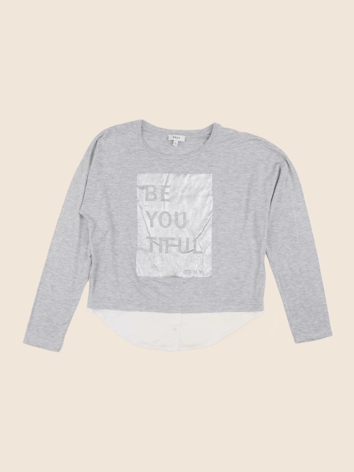 Dkny - tee-shirt gris - 12 ans