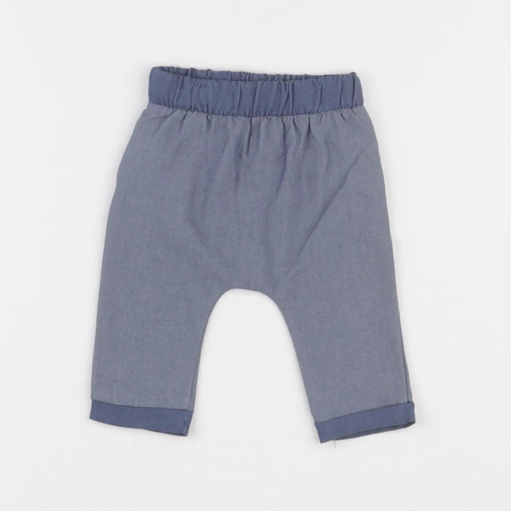 Blune - sarouel bleu - 6 mois