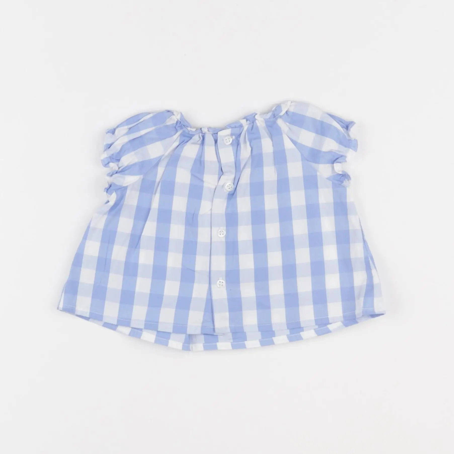 Bonpoint - blouse bleu - 3 mois
