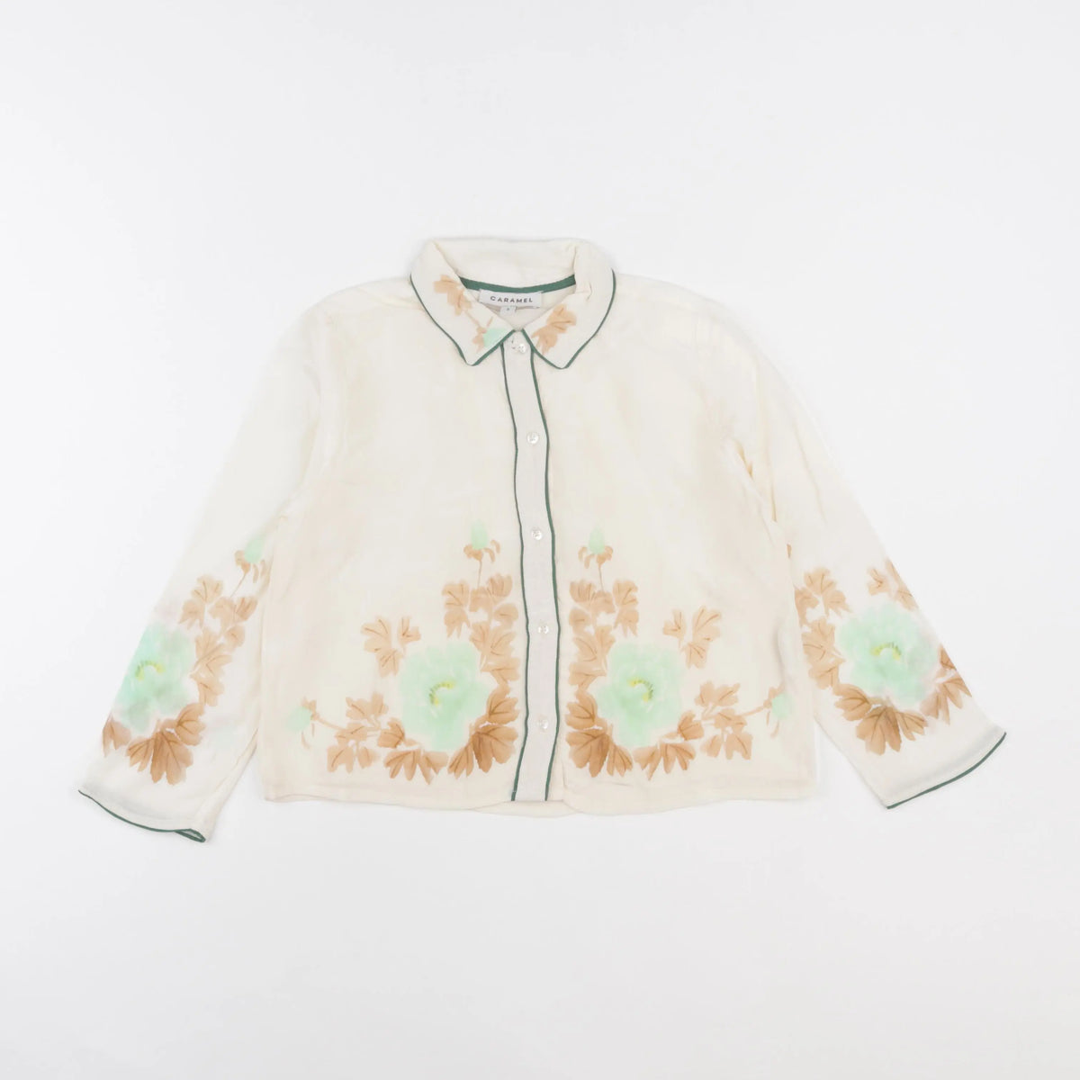 Caramel - chemise beige - 6 ans