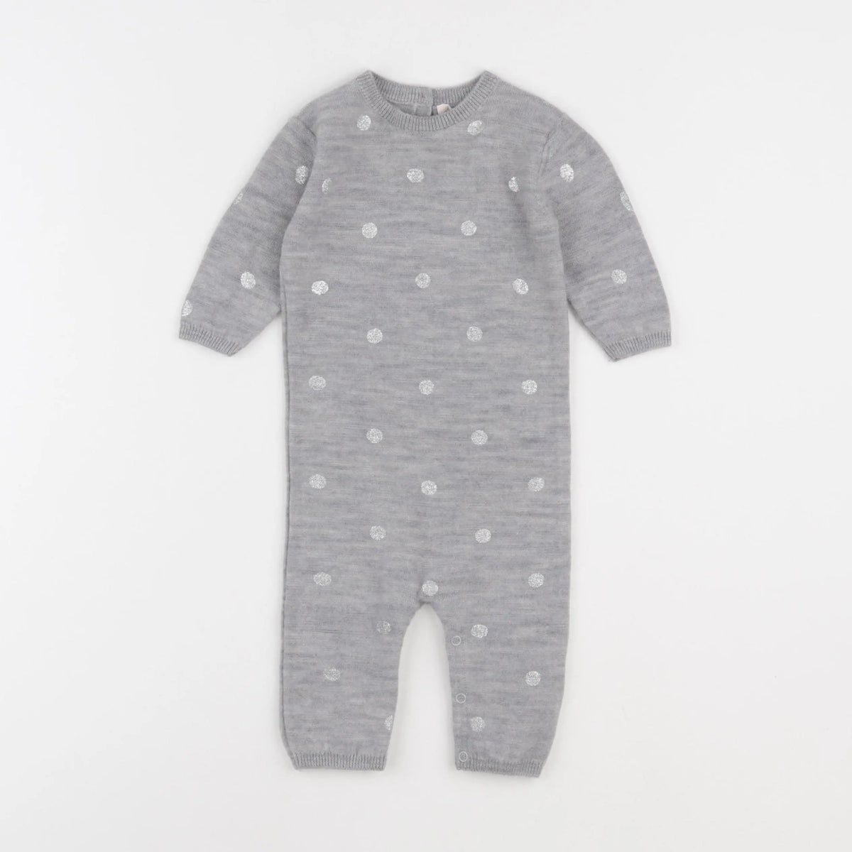 Bonpoint - combinaison gris - 6 mois