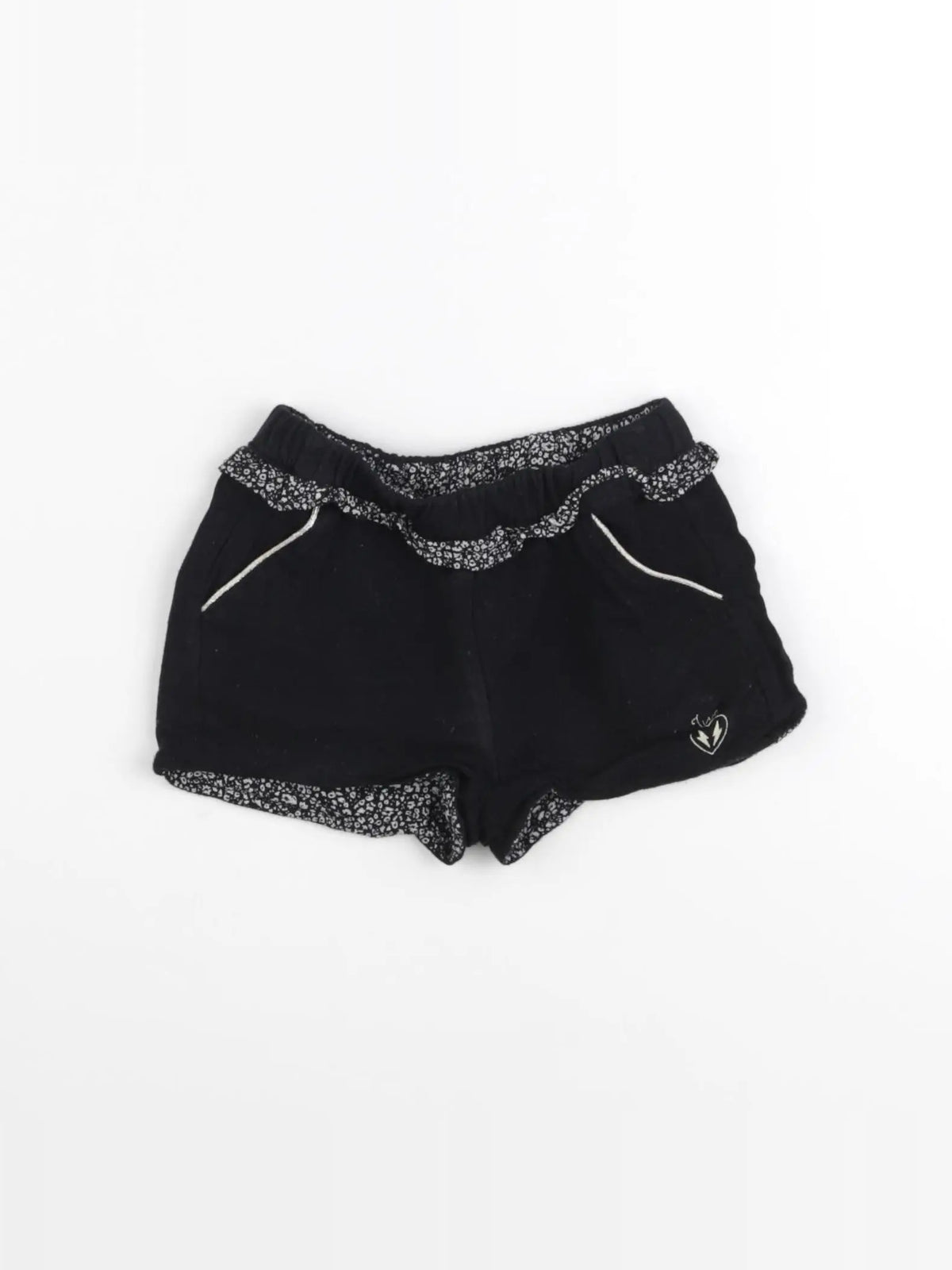 IKKS - short noir - 12 mois