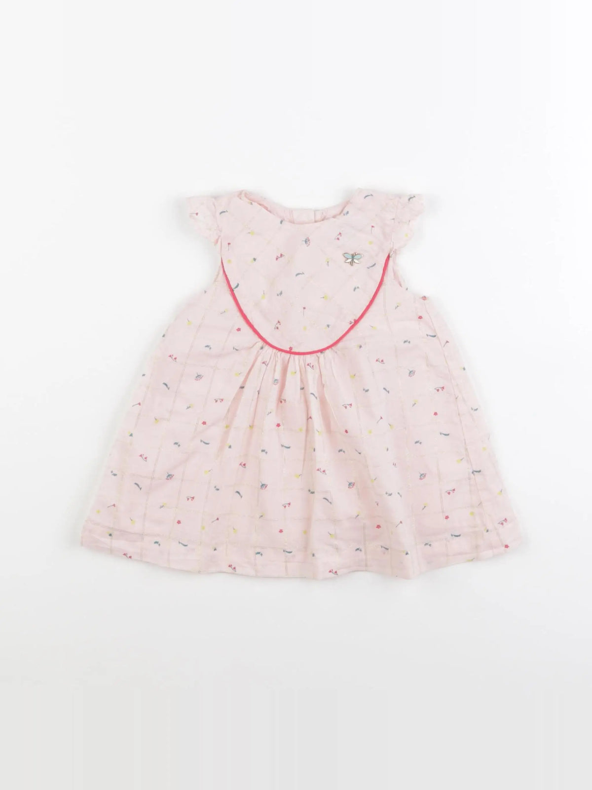 Sergent Major - robe rose - 6 mois
