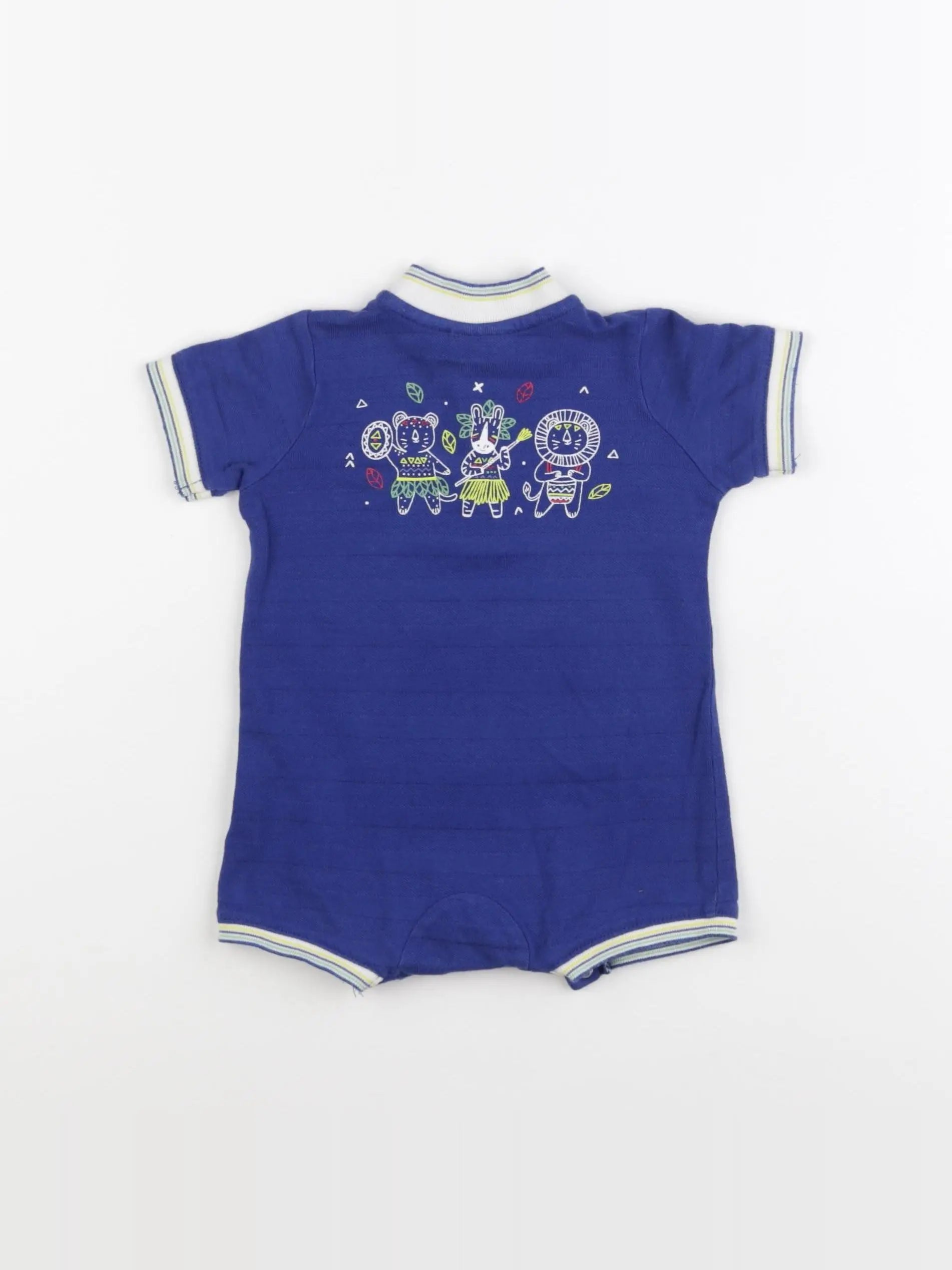 Sergent Major - combinaison bleu - 6 mois
