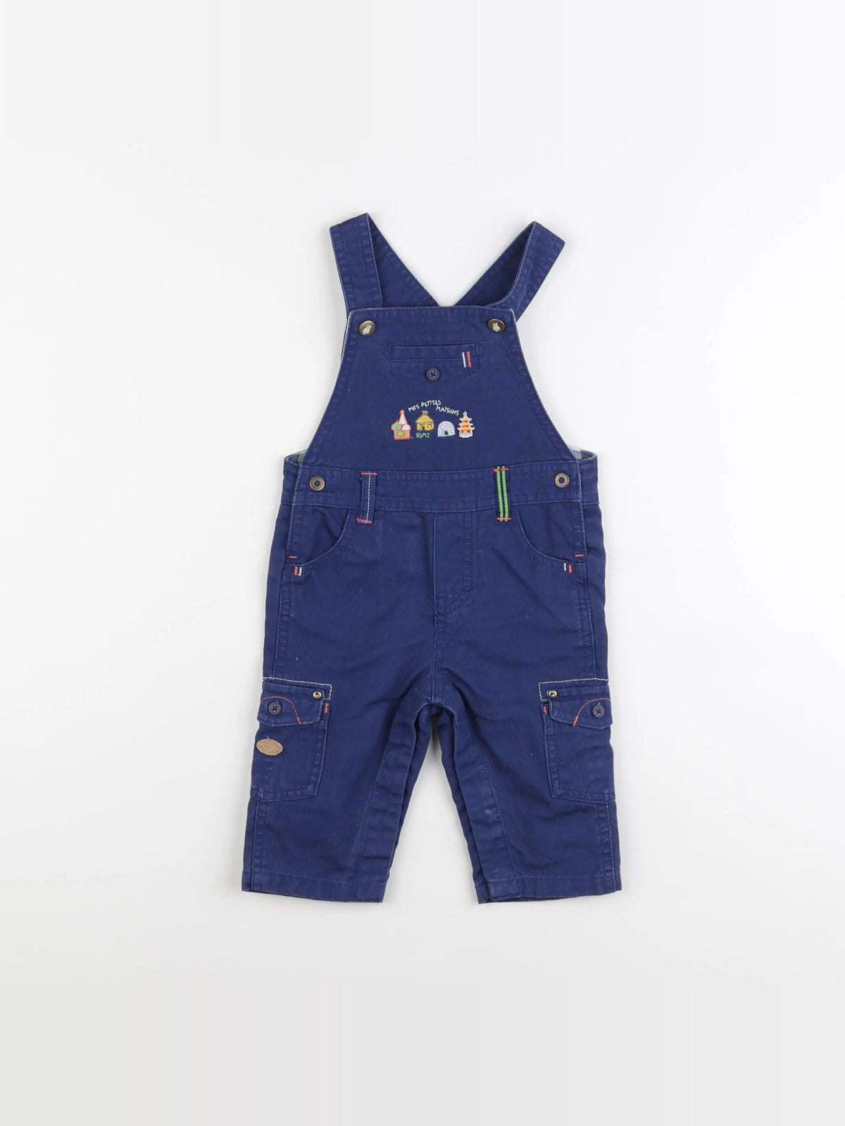 Sergent Major - salopette bleu - 6 mois