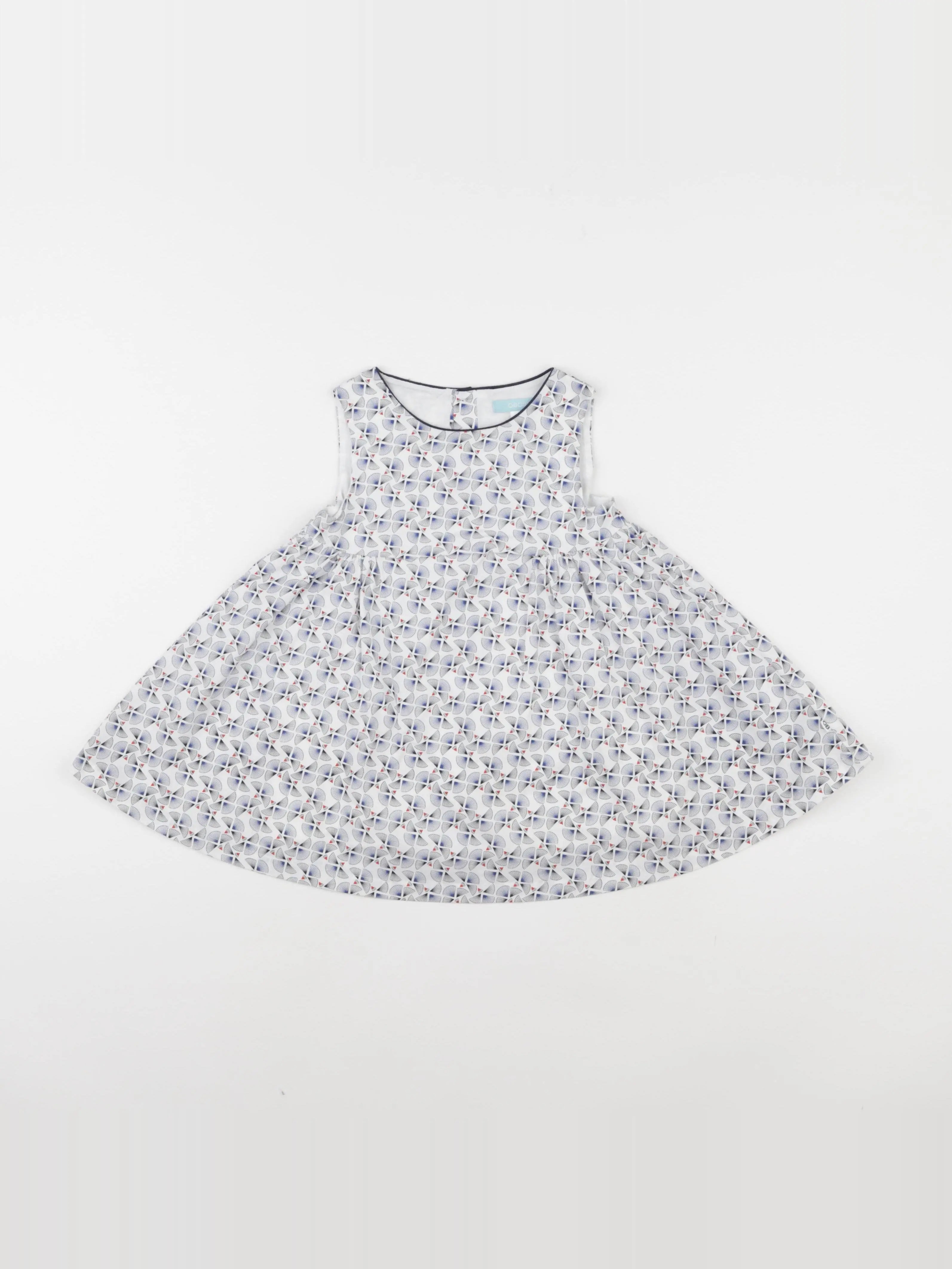 Obaïbi - robe bleu - 12 mois