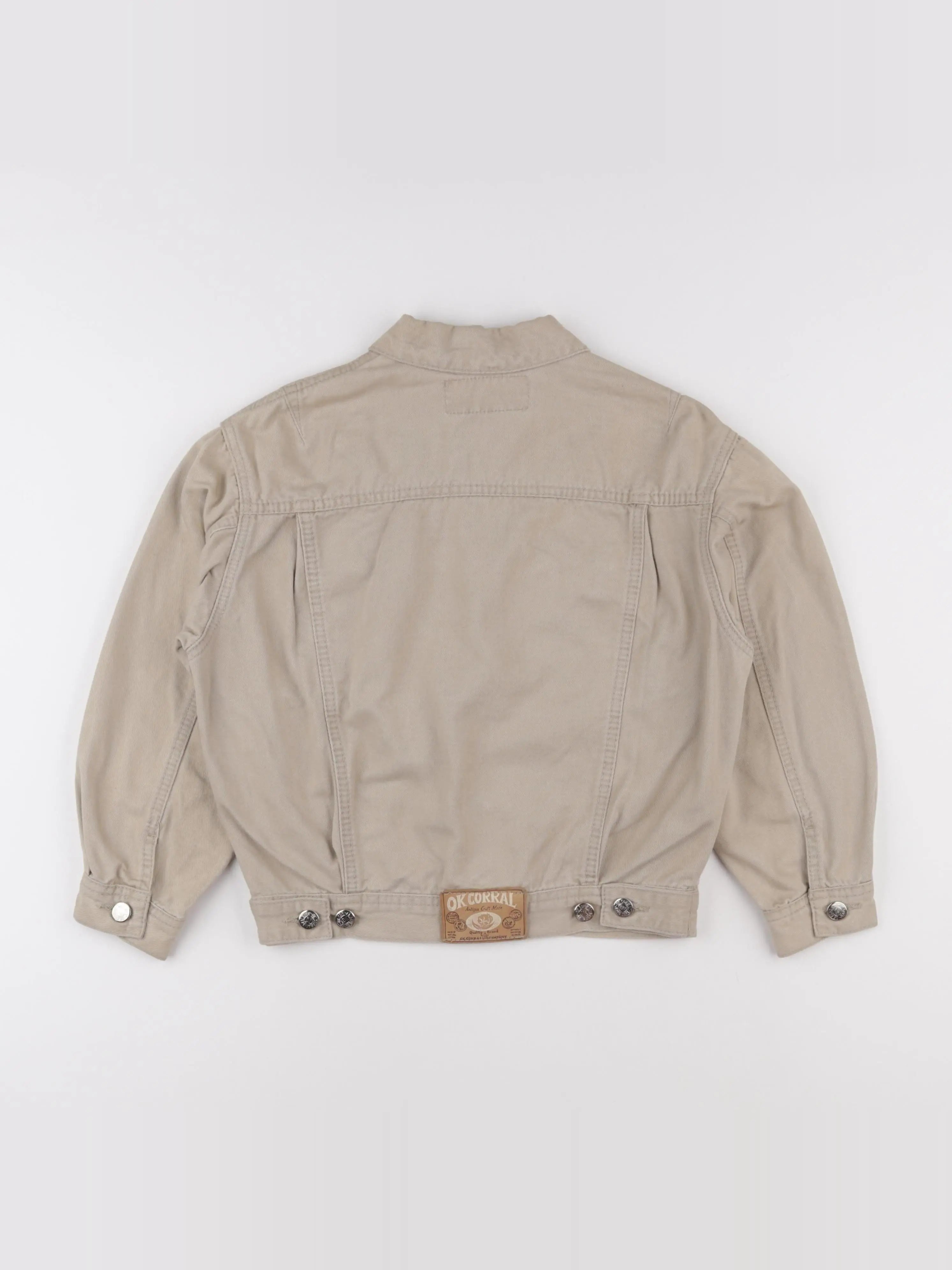 Vintage - veste beige - 8 ans