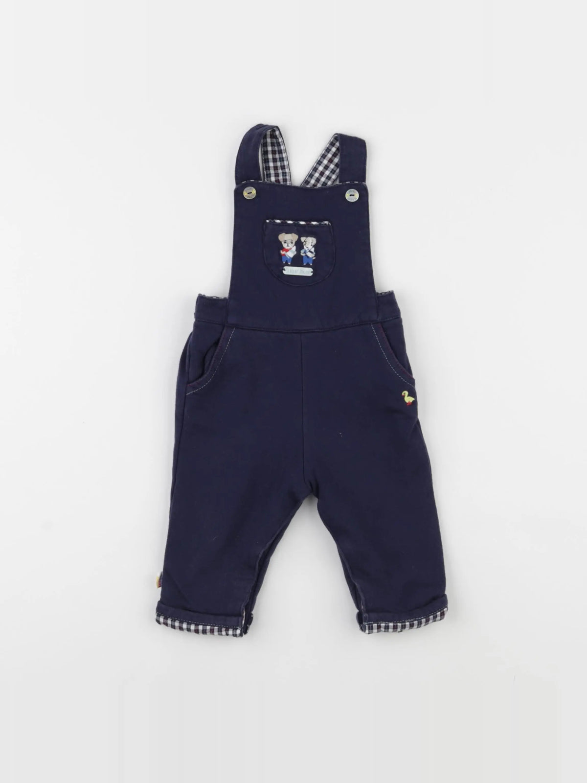 Sergent Major - salopette bleu - 6 mois