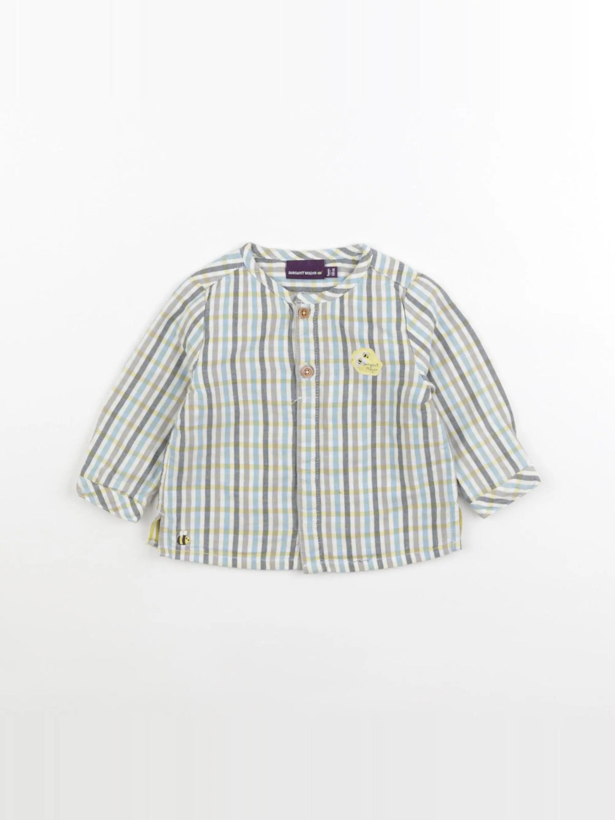 Sergent Major - chemise multicolore - 6 mois