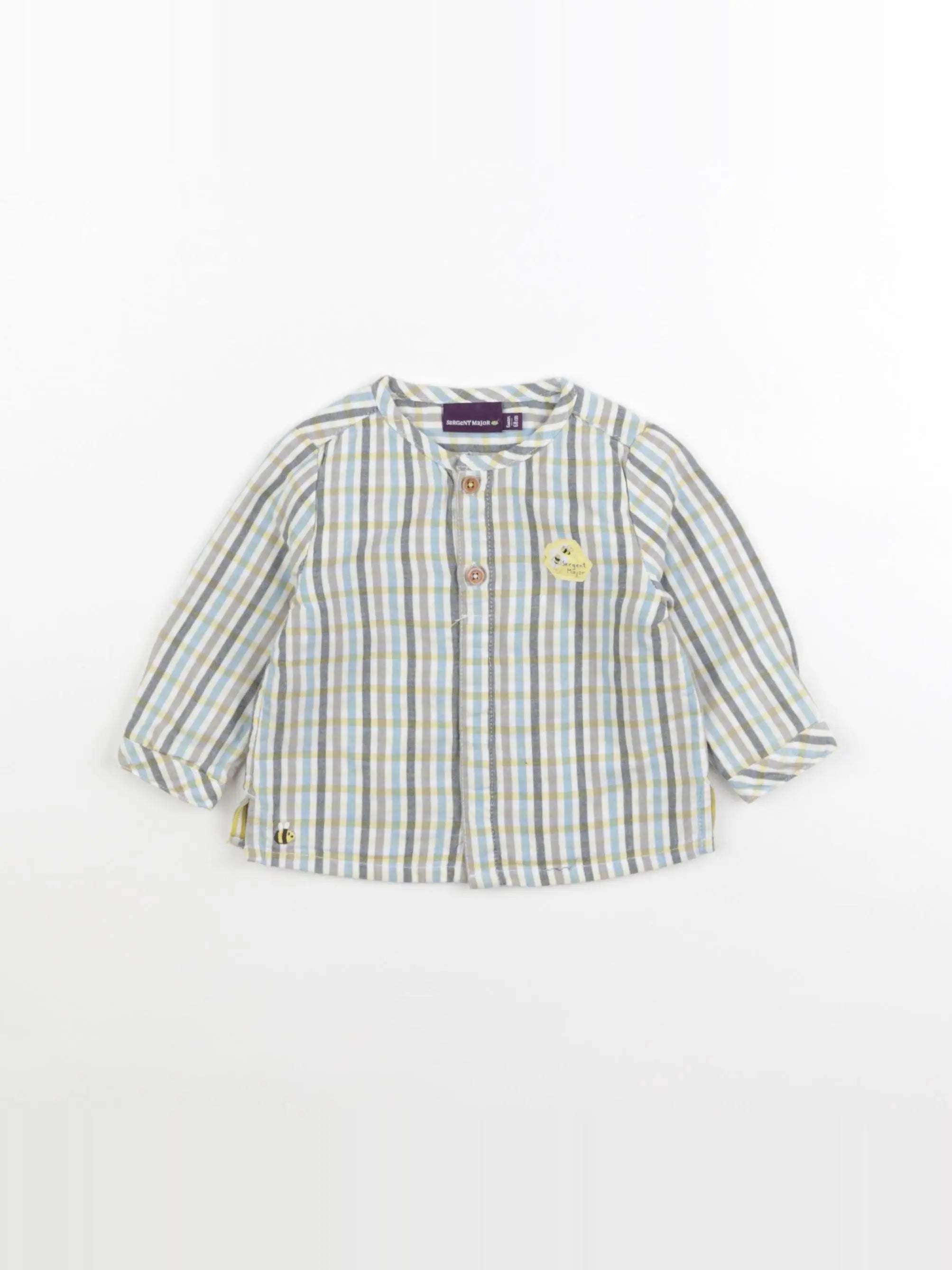 Sergent Major - chemise multicolore - 6 mois
