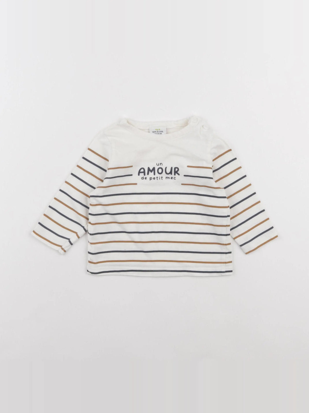 Tape à l'oeil - tee-shirt beige - 6 mois
