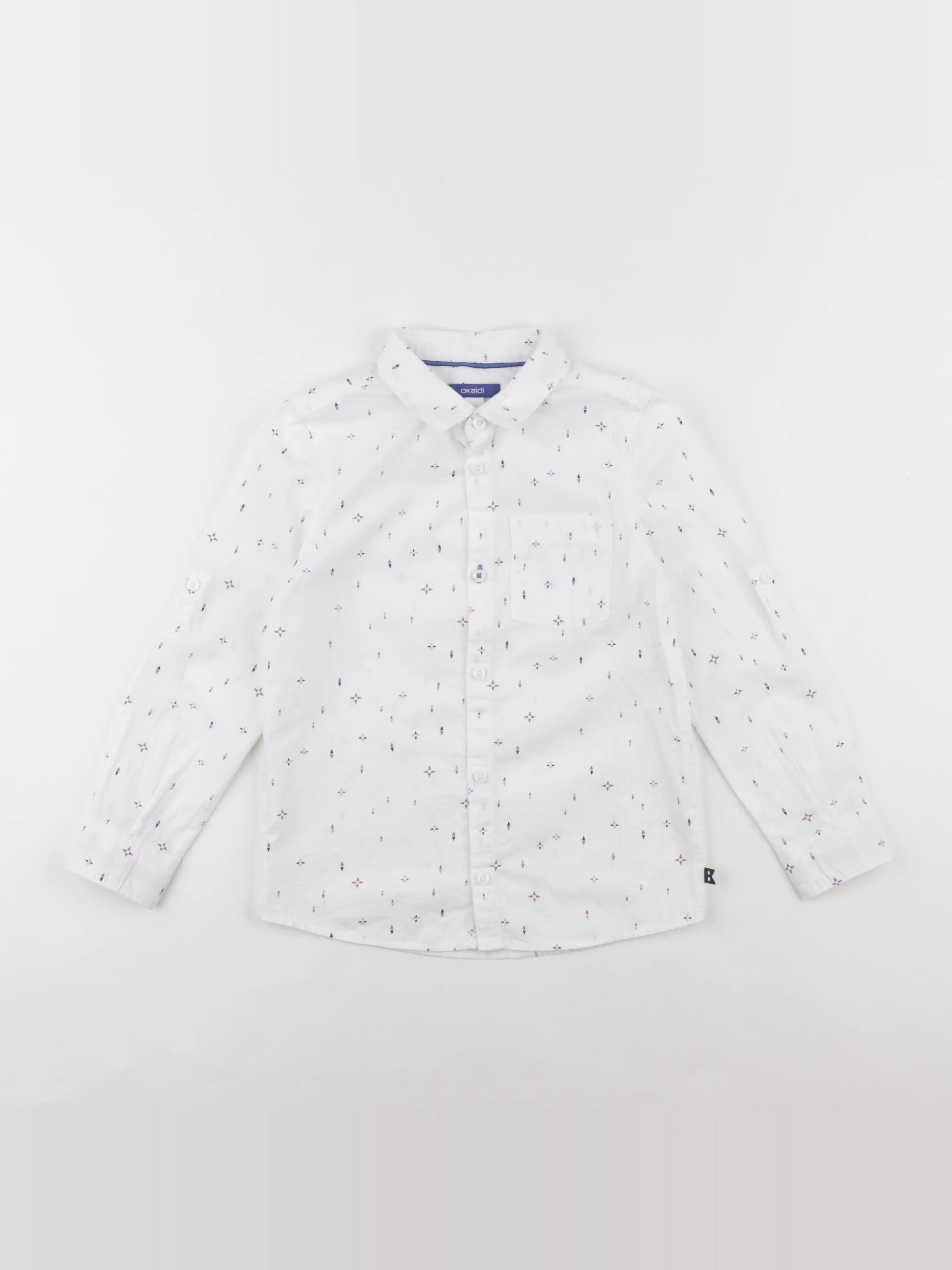 Okaidi - chemise blanc - 6 ans