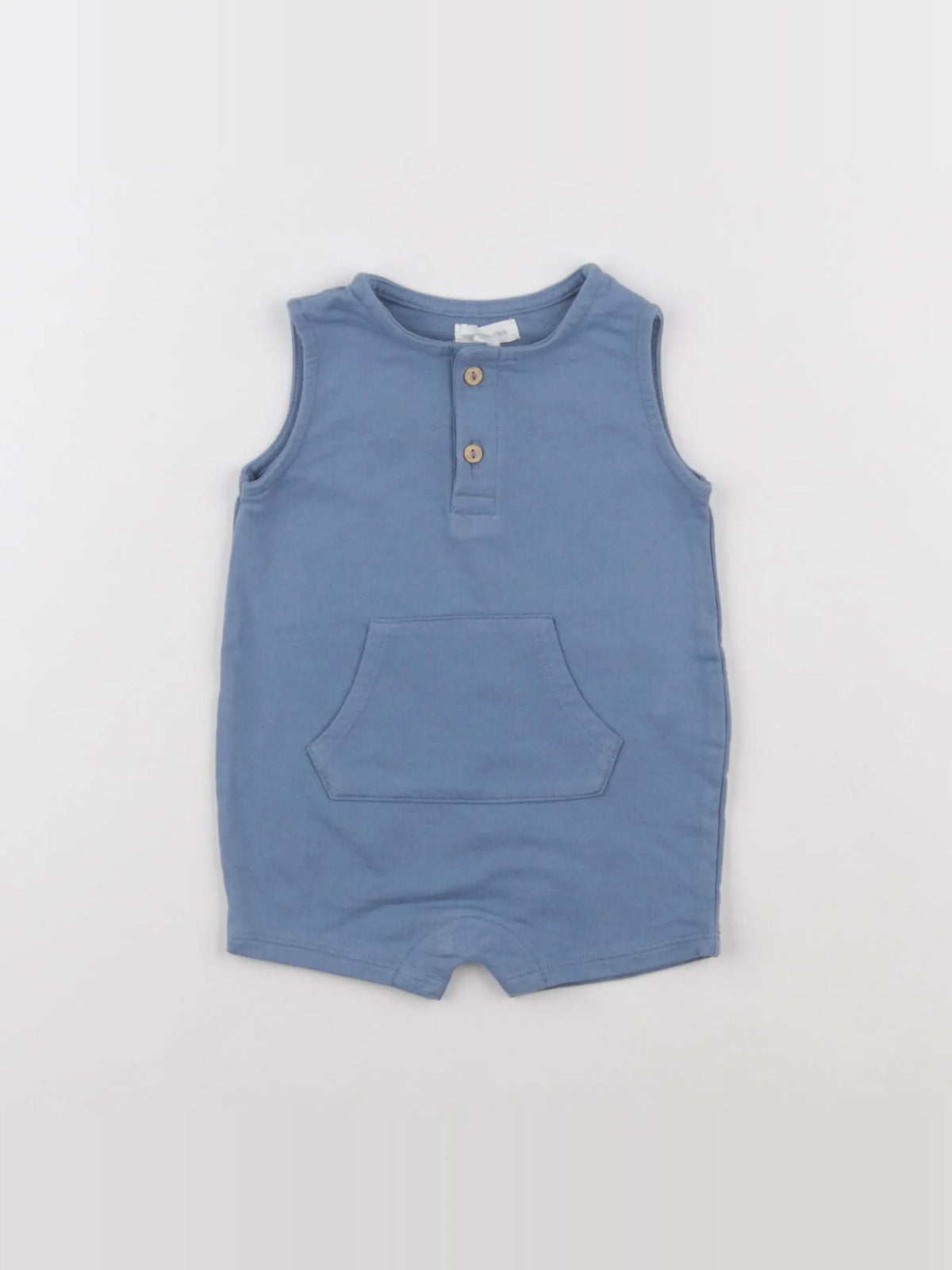 Vertbaudet - combinaison bleu - 6 mois