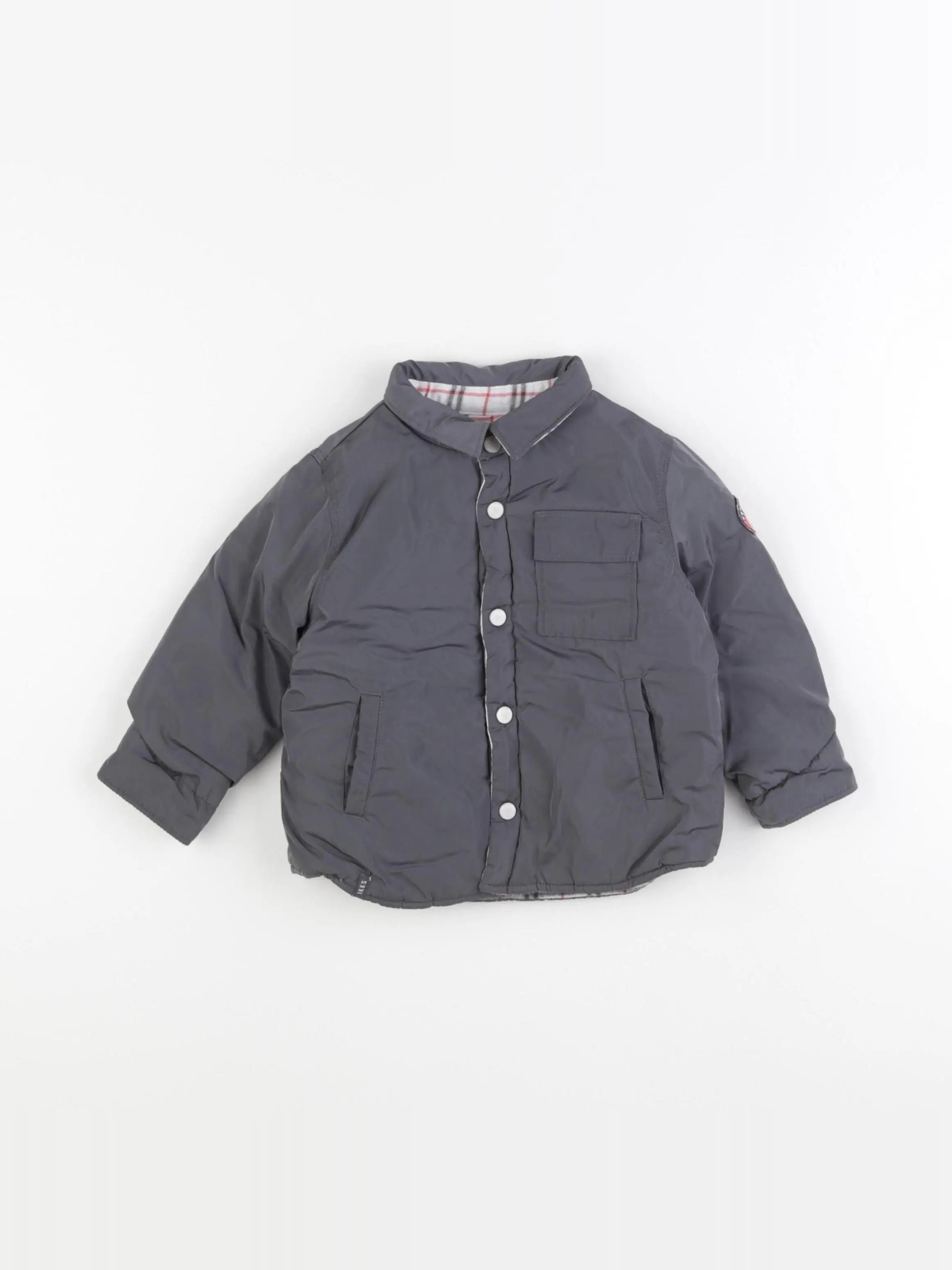 IKKS - doudoune gris - 18 mois