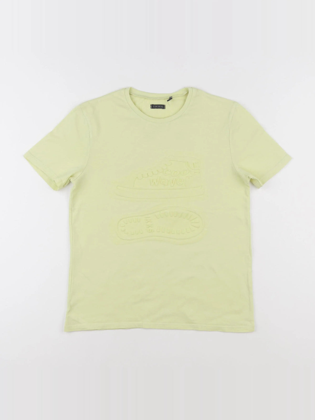 IKKS - tee-shirt jaune - 12 ans