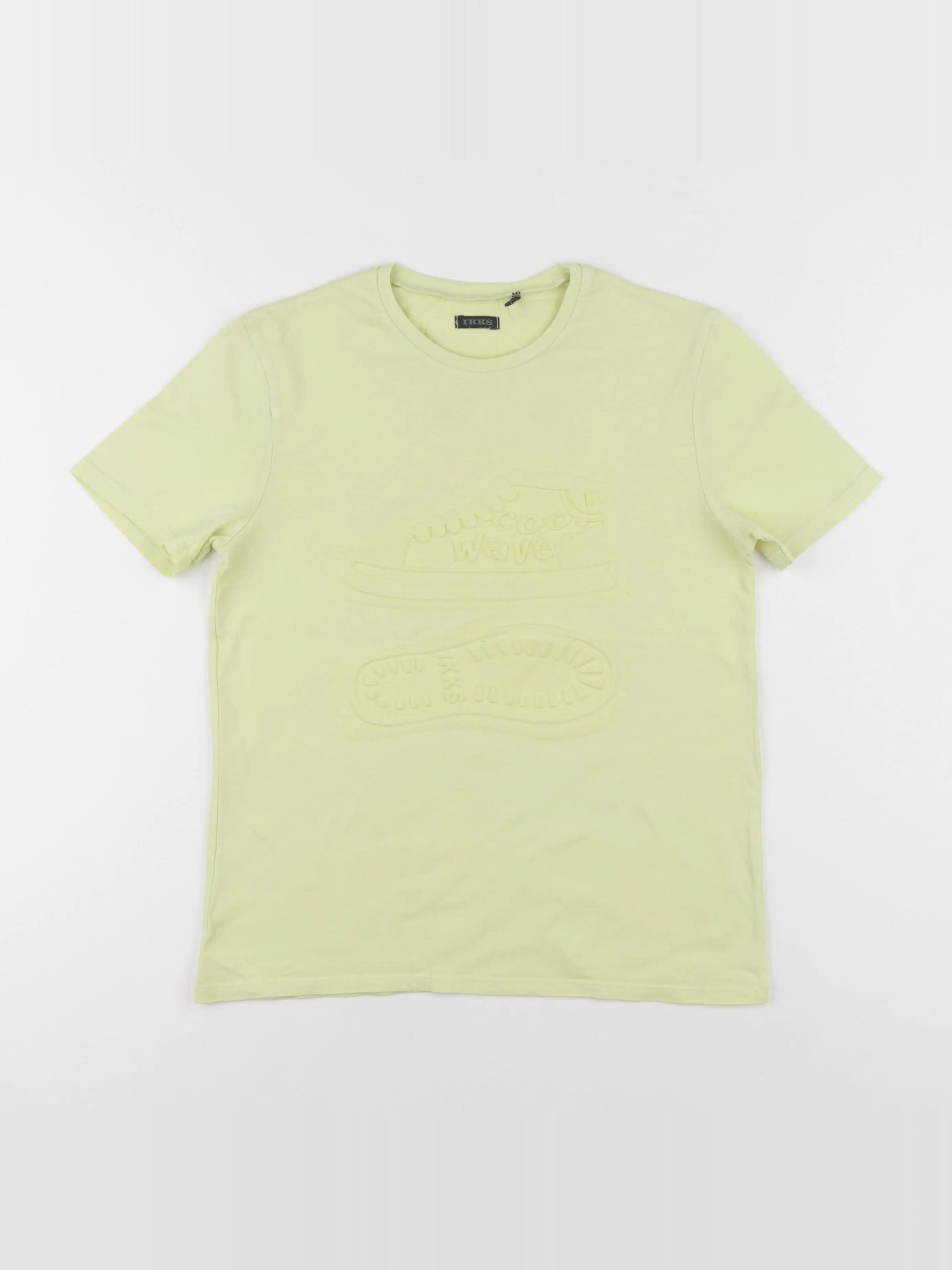 IKKS - tee-shirt jaune - 12 ans