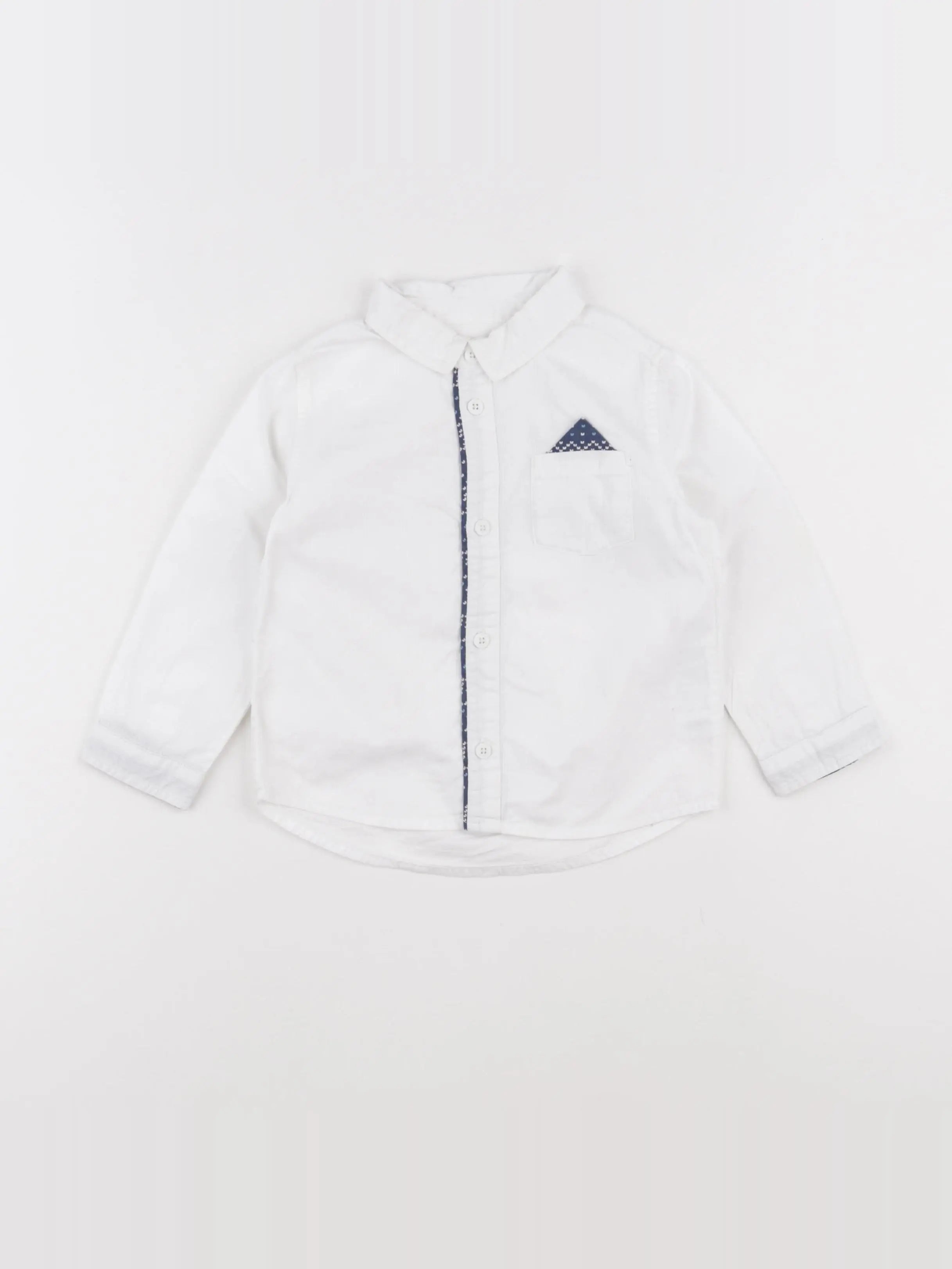 DPAM - chemise blanc - 24 mois