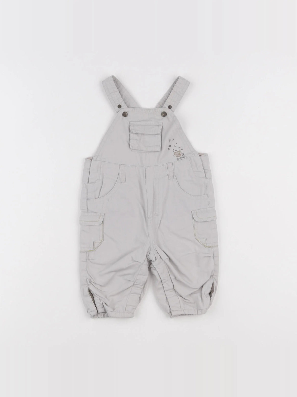 Obaïbi - salopette gris - 3 mois