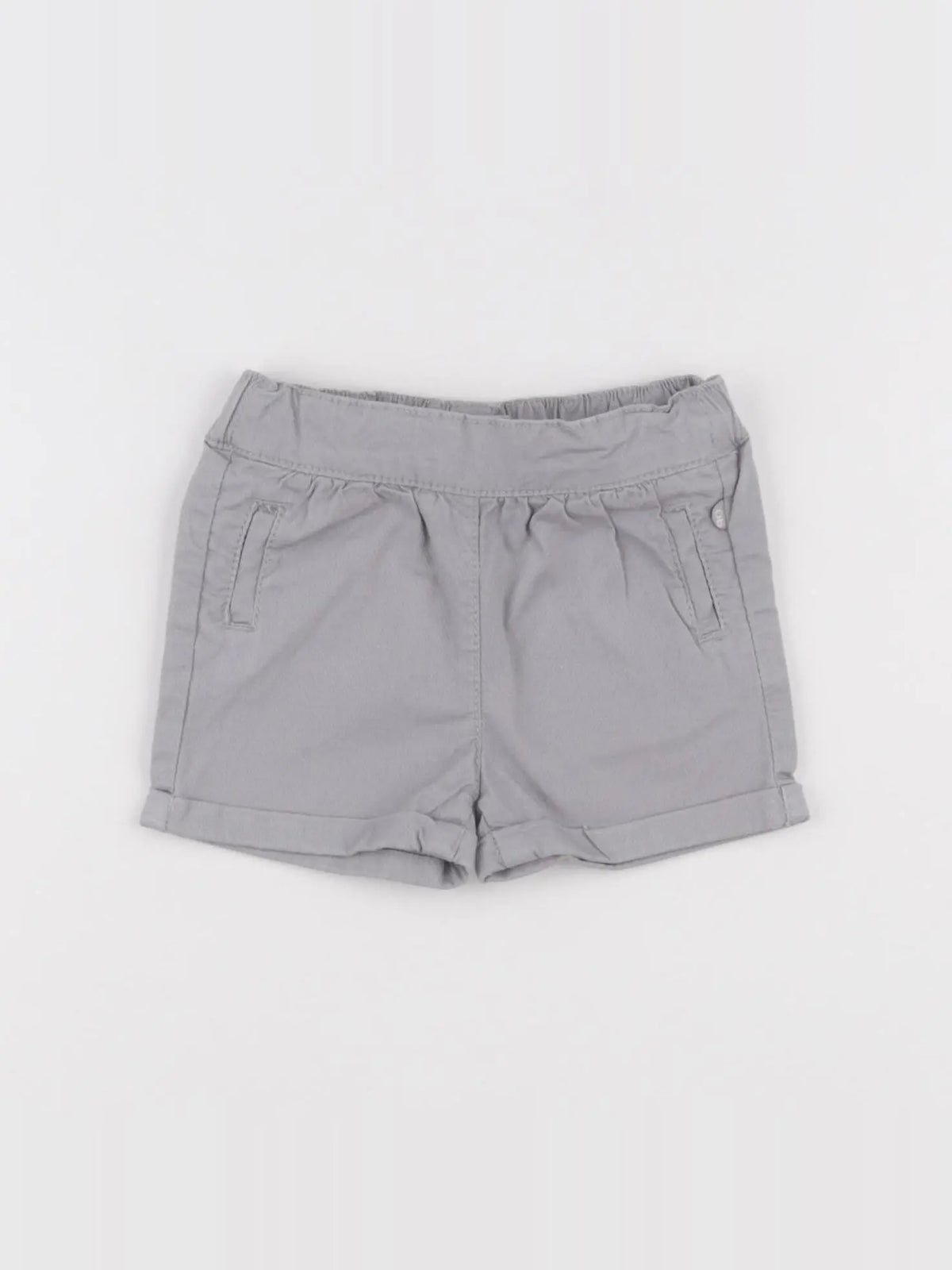Obaïbi - short gris - 6 mois