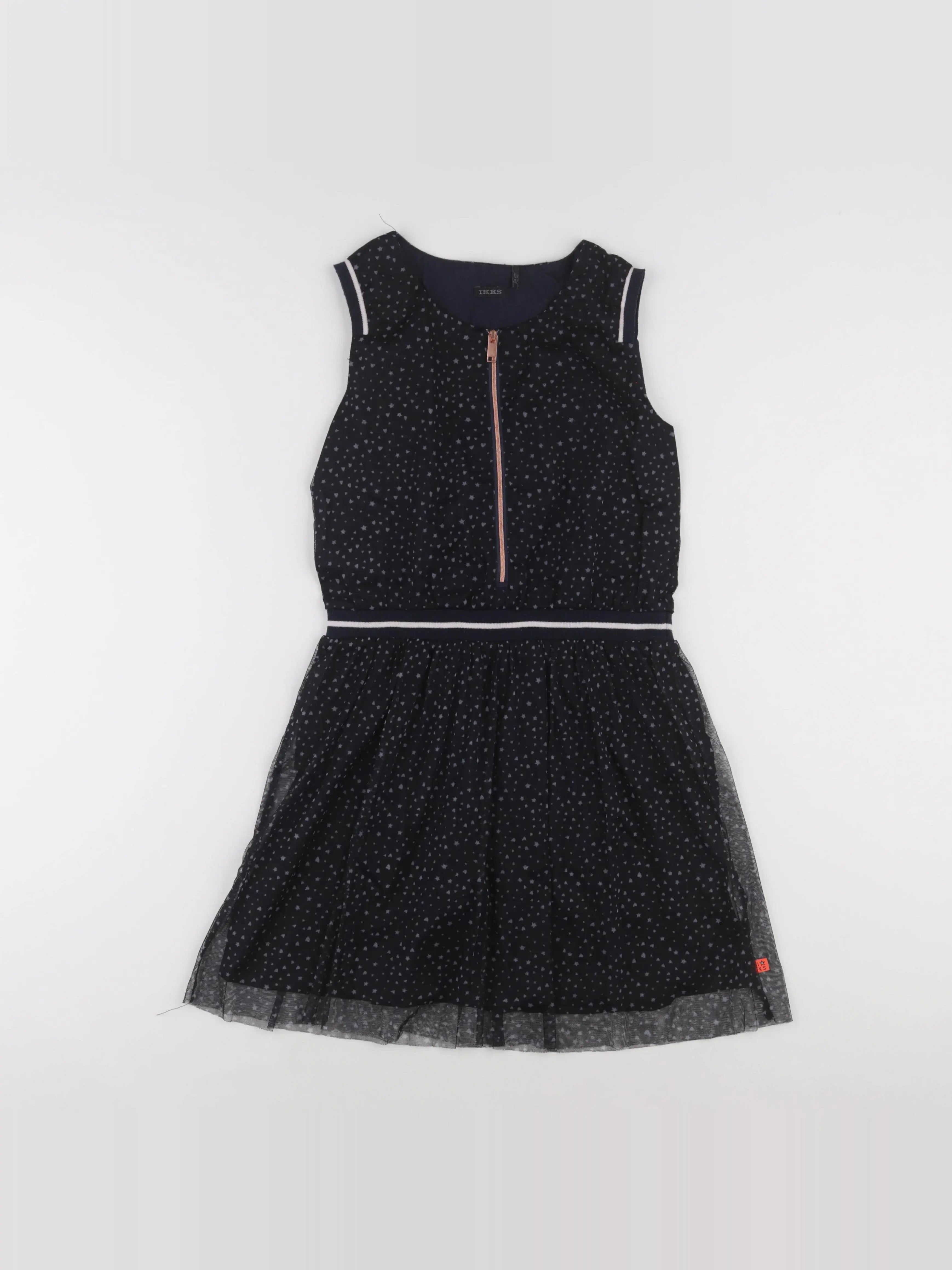IKKS - robe noir - 12 ans