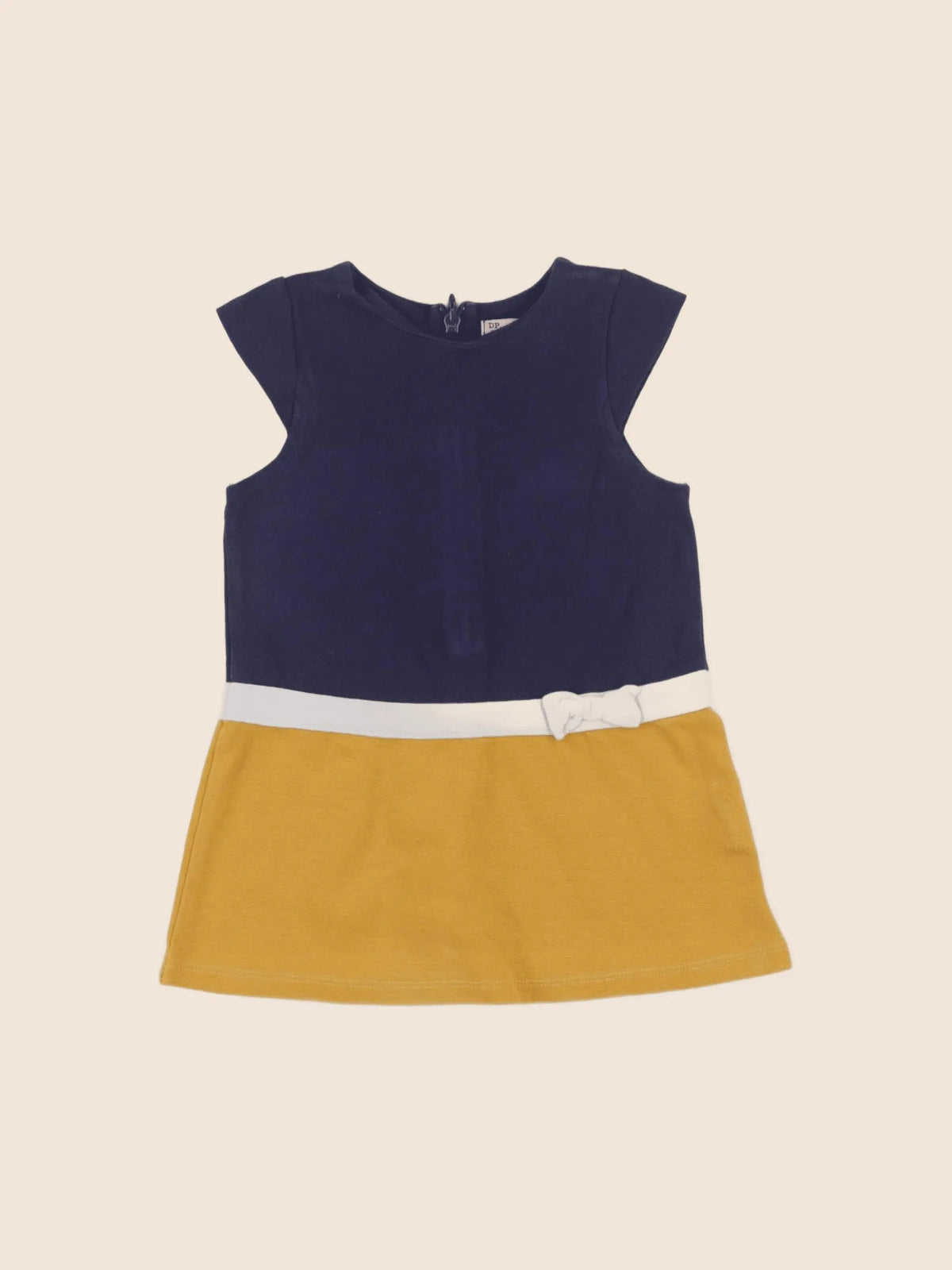 DPAM - robe bleu, jaune - 12 mois