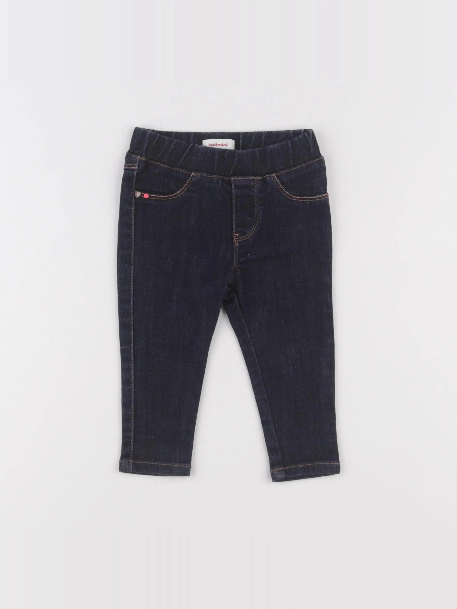 Catimini - jegging bleu - 6 mois